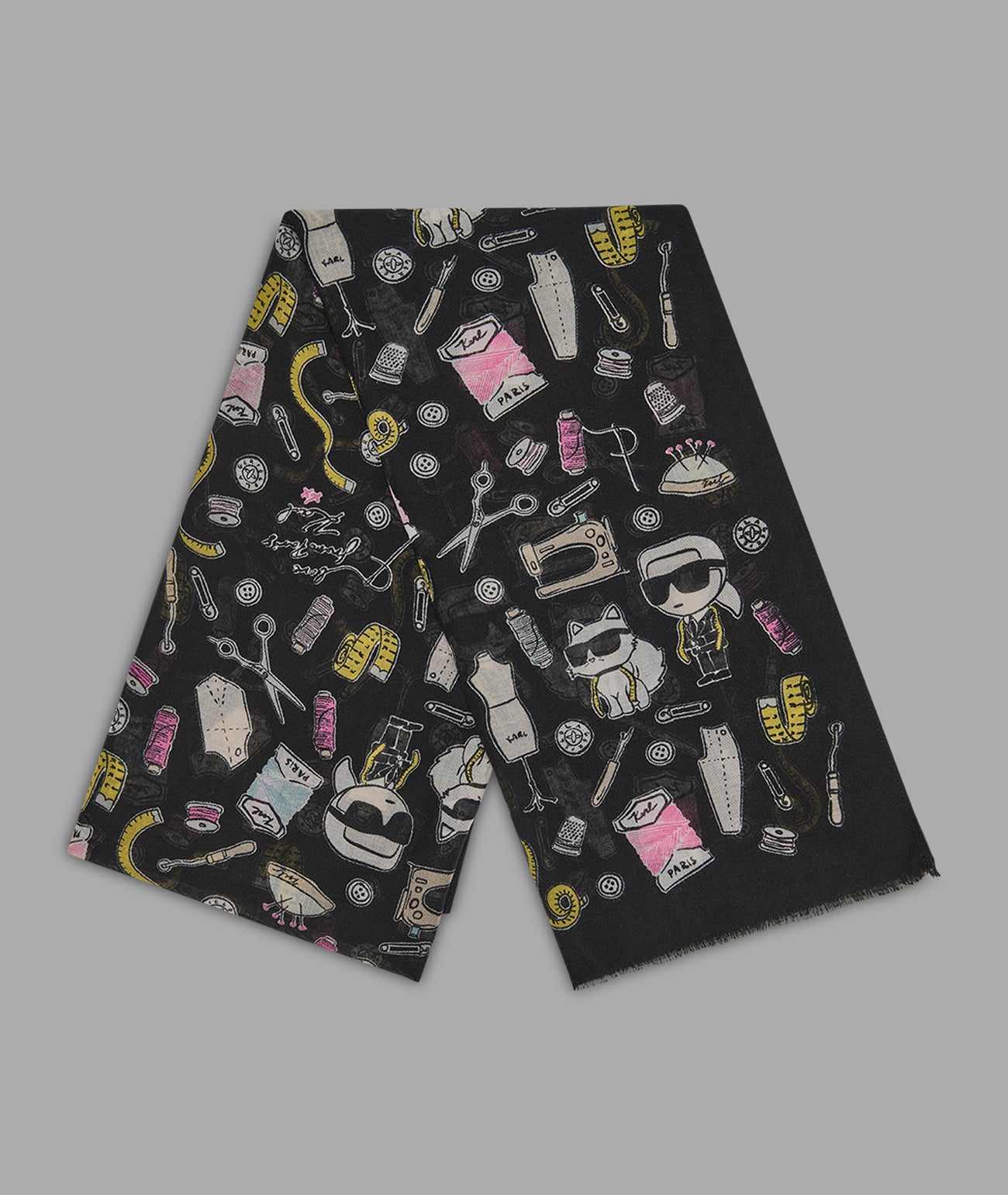 CHOUPETTE'S ATELIER OVERSIZED SQUARE SCARF View 2 | Women's Accessories CHOUPETTE'S ATELIER OVERSIZED SQUARE SCARF View 2 | Women's Accessories