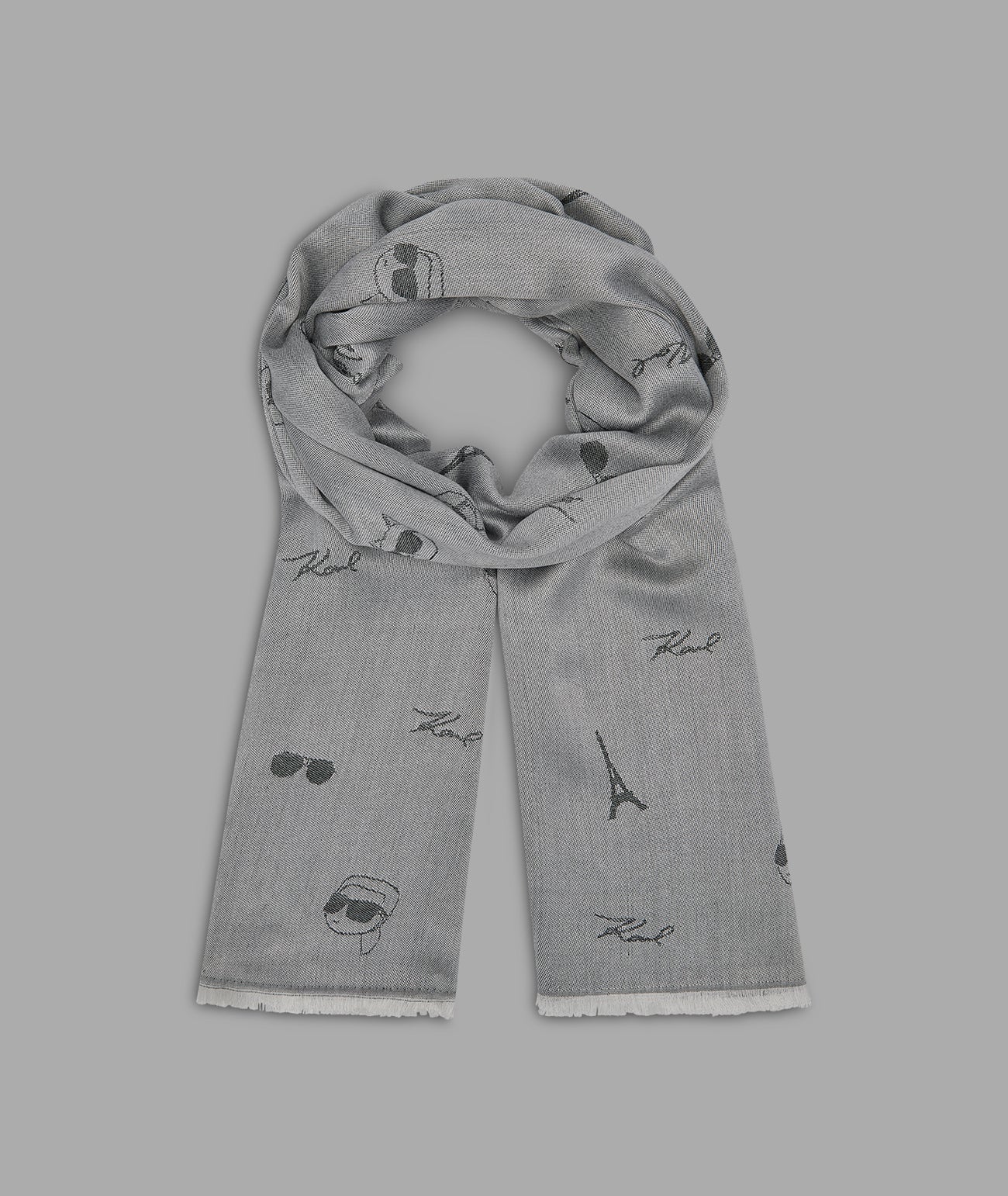 KARL ICON PASHMINA View 1 | Women's Accessories KARL ICON PASHMINA View 1 | Women's Accessories