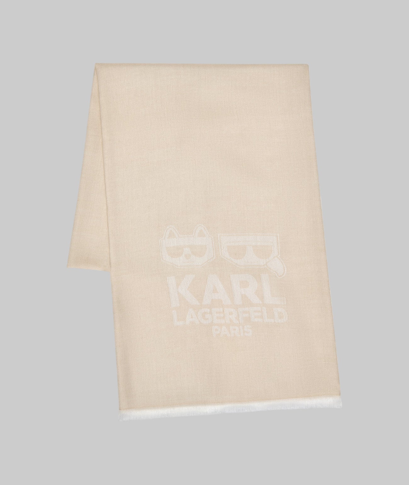 KARL & CHOUPETTE PASHMINA View 2 | Ikonic Karl KARL & CHOUPETTE PASHMINA View 2 | Ikonic Karl