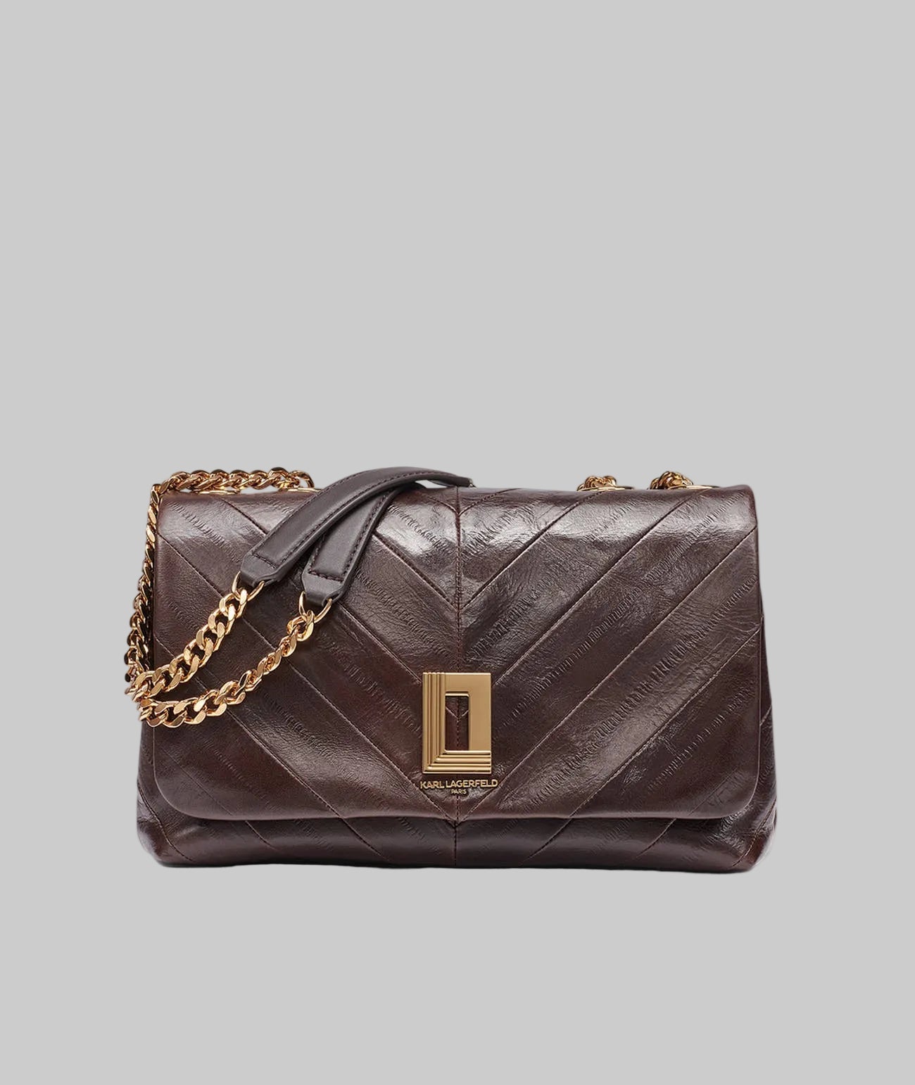 LAFAYETTE CHEVRON EEL SHOULDER BAG View 1 | Dress and Handbag Essentials LAFAYETTE CHEVRON EEL SHOULDER BAG View 1 | Dress and Handbag Essentials