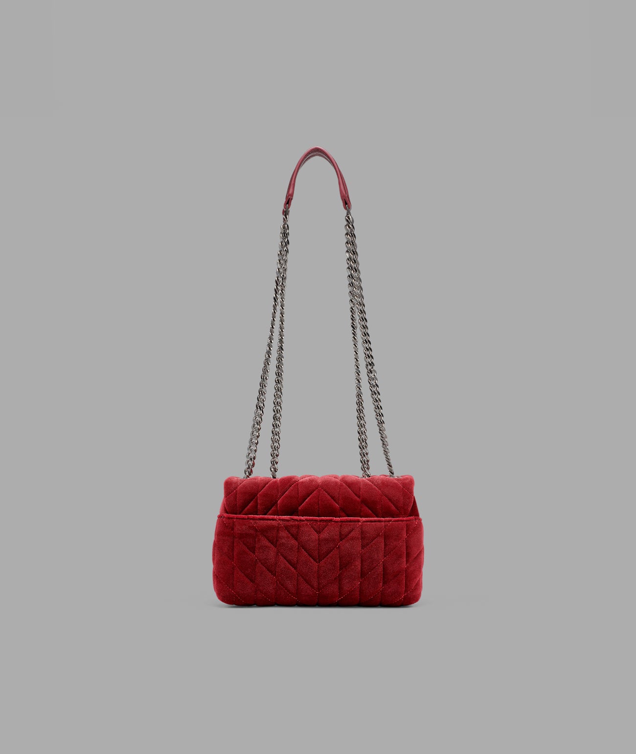 LAFAYETTE SMALL VELVET CROSSBODY WITH PAVE VIEW 3 LAFAYETTE SMALL VELVET CROSSBODY WITH PAVE VIEW 3