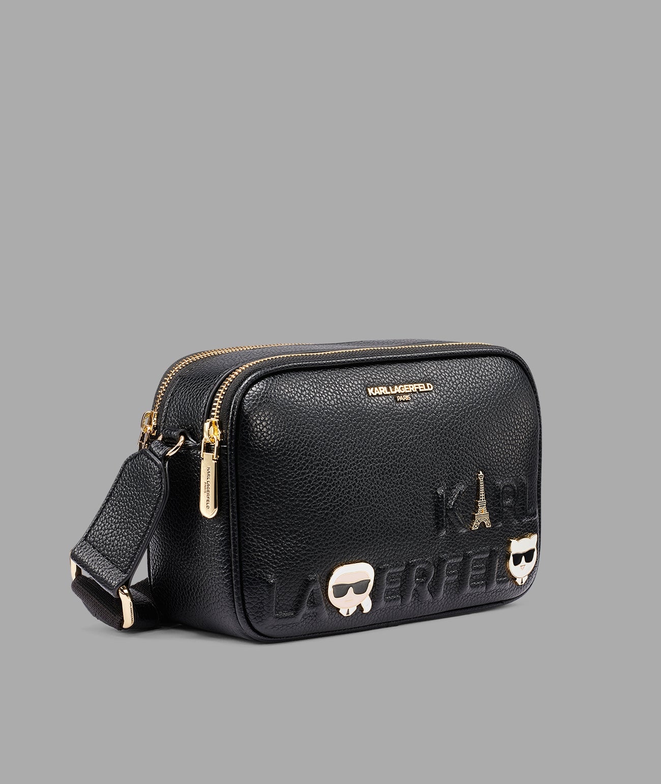 MAYBELLE CROSSBODY DEBOSS LOGO BLACK View 2 | Women's Bags MAYBELLE CROSSBODY DEBOSS LOGO BLACK View 2 | Women's Bags
