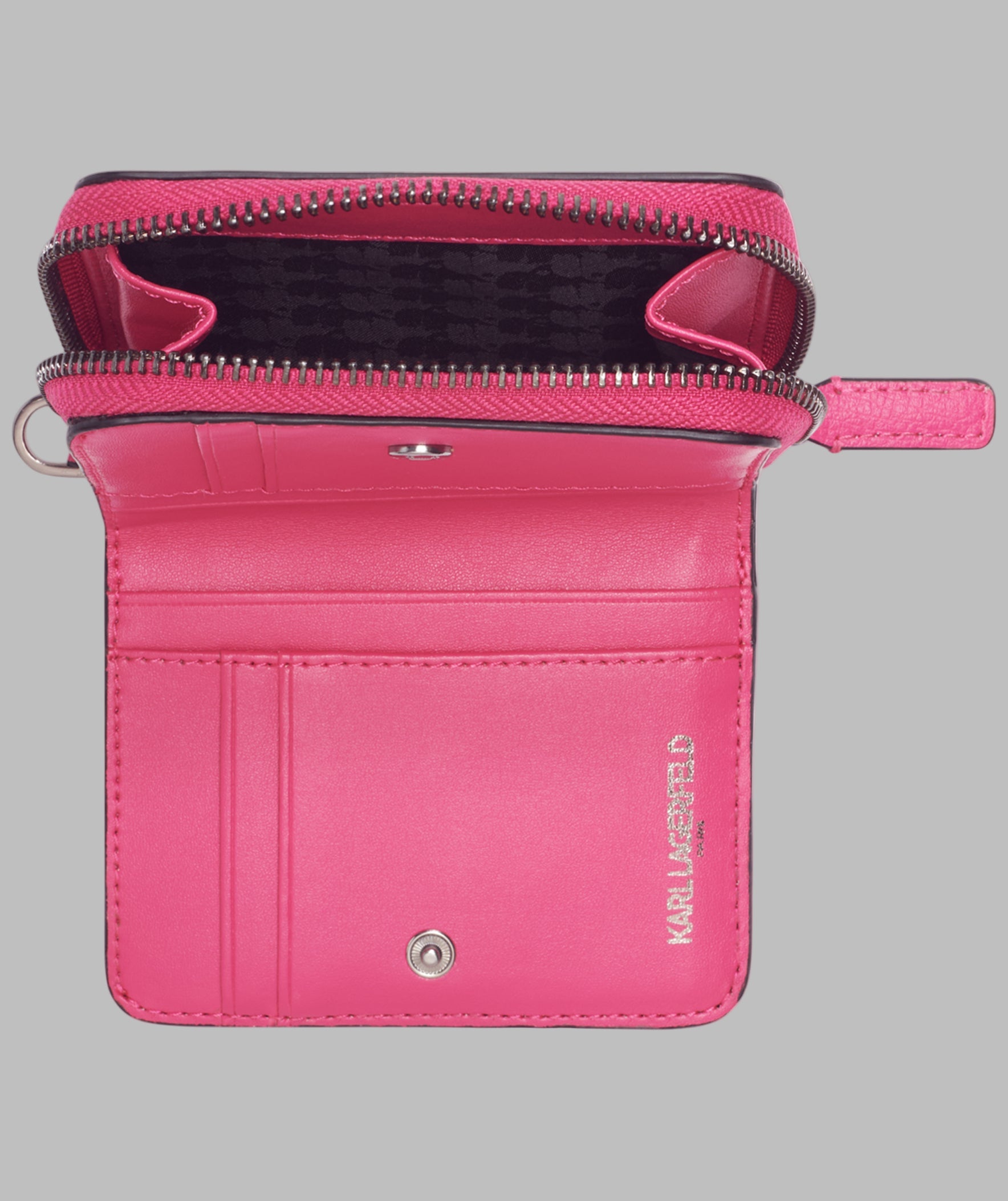 SMALL ZIP WALLET WITH PINS VIEW 4 | Valentine's Day Shop SMALL ZIP WALLET WITH PINS VIEW 4 | Valentine's Day Shop