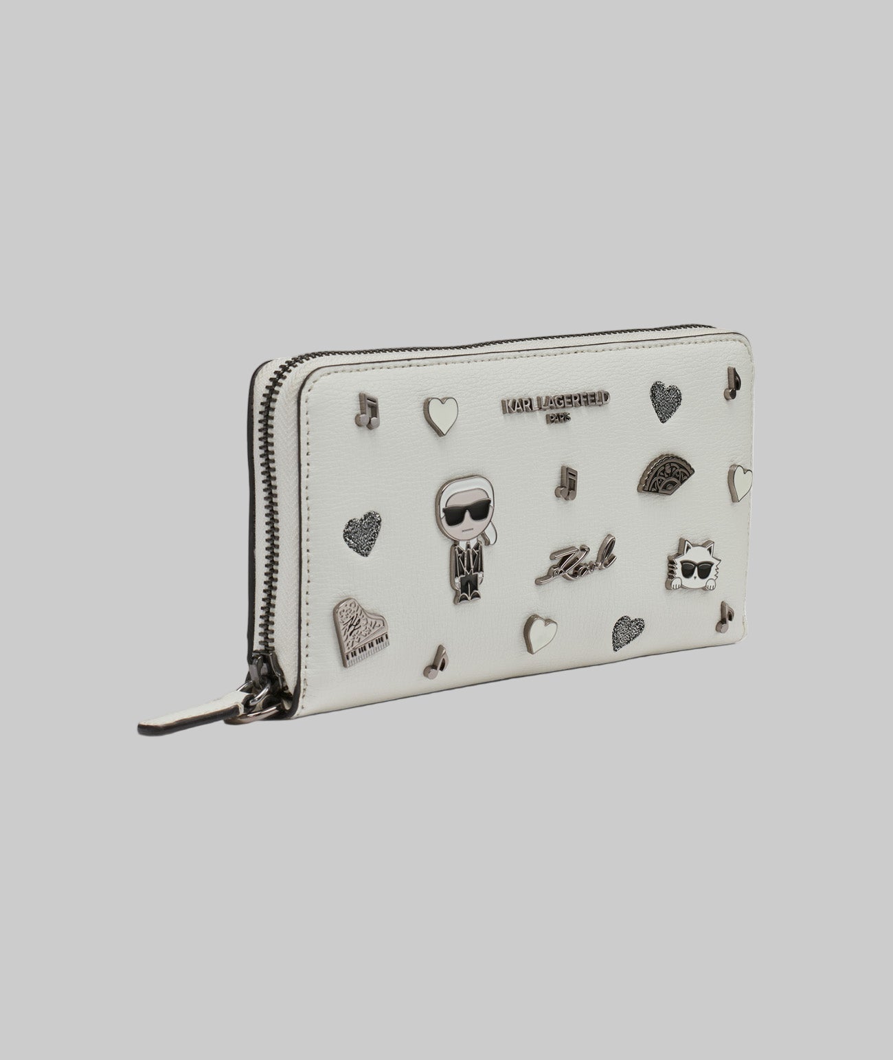 LARGE ZIP WALLET WITH PINS View 2 | WOMEN'S FALL COLLECTION LARGE ZIP WALLET WITH PINS View 2 | WOMEN'S FALL COLLECTION