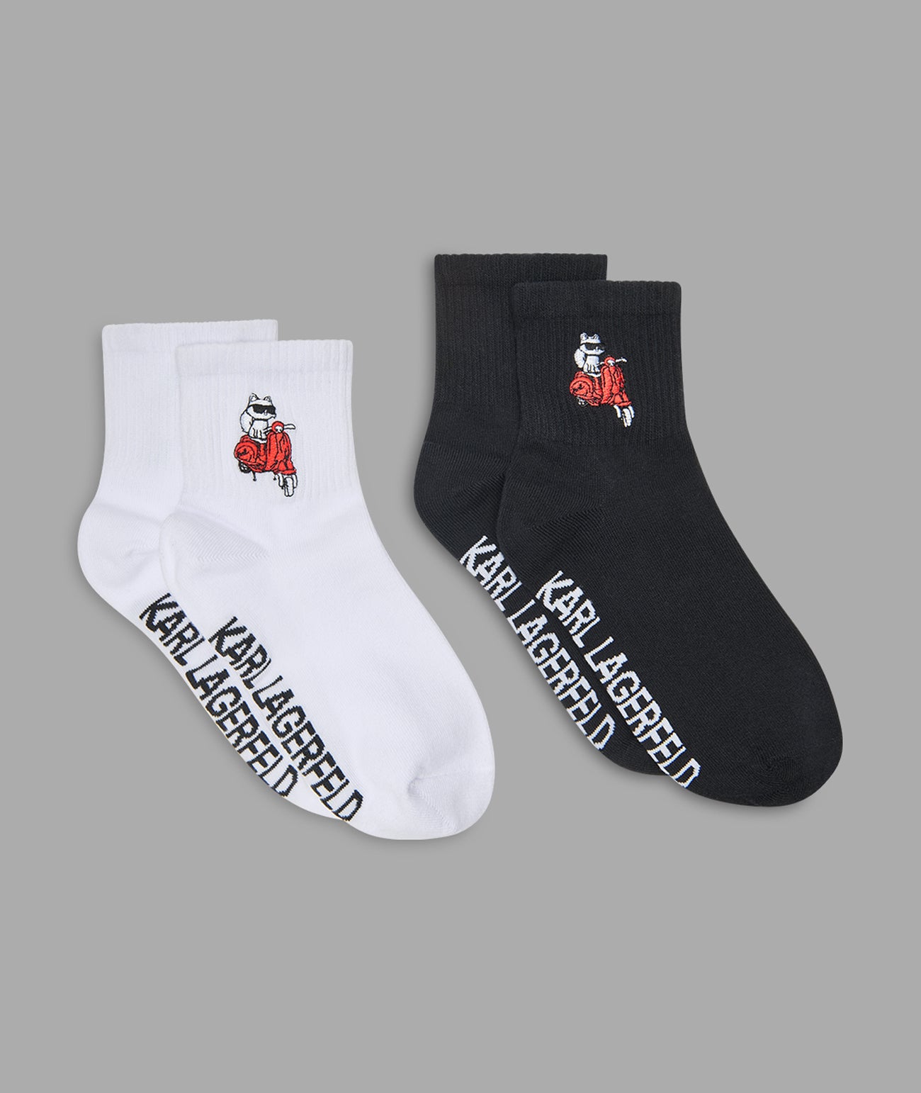 CHOUPETTE MOPED ANKLE SOCKS 2-PACK View 1 | Women's Accessories CHOUPETTE MOPED ANKLE SOCKS 2-PACK View 1 | Women's Accessories