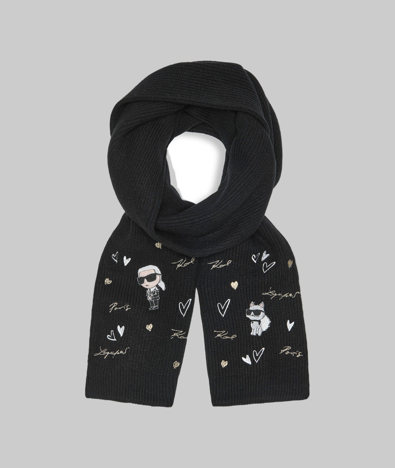KARL ICONS SCARF View 2 | Women's Scarves KARL ICONS SCARF View 2 | Women's Scarves