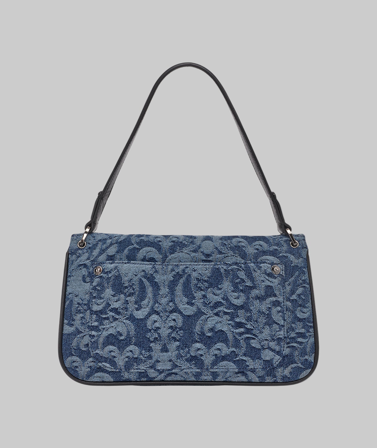 NADINE DENIM JACQUARD SHOULDER BAG VIEW 3 | WOMEN'S FALL COLLECTION NADINE DENIM JACQUARD SHOULDER BAG VIEW 3 | WOMEN'S FALL COLLECTION