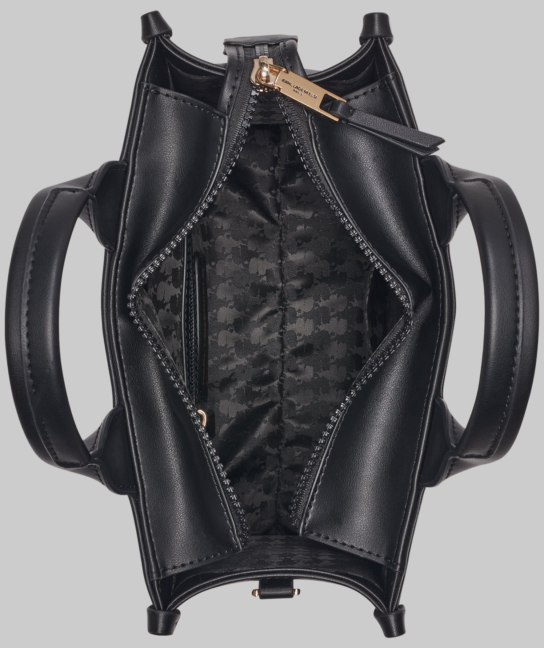 KRISTINA SMALL TOTE WITH TOP ZIPPER VIEW 4 | The Handbag Edit KRISTINA SMALL TOTE WITH TOP ZIPPER VIEW 4 | The Handbag Edit