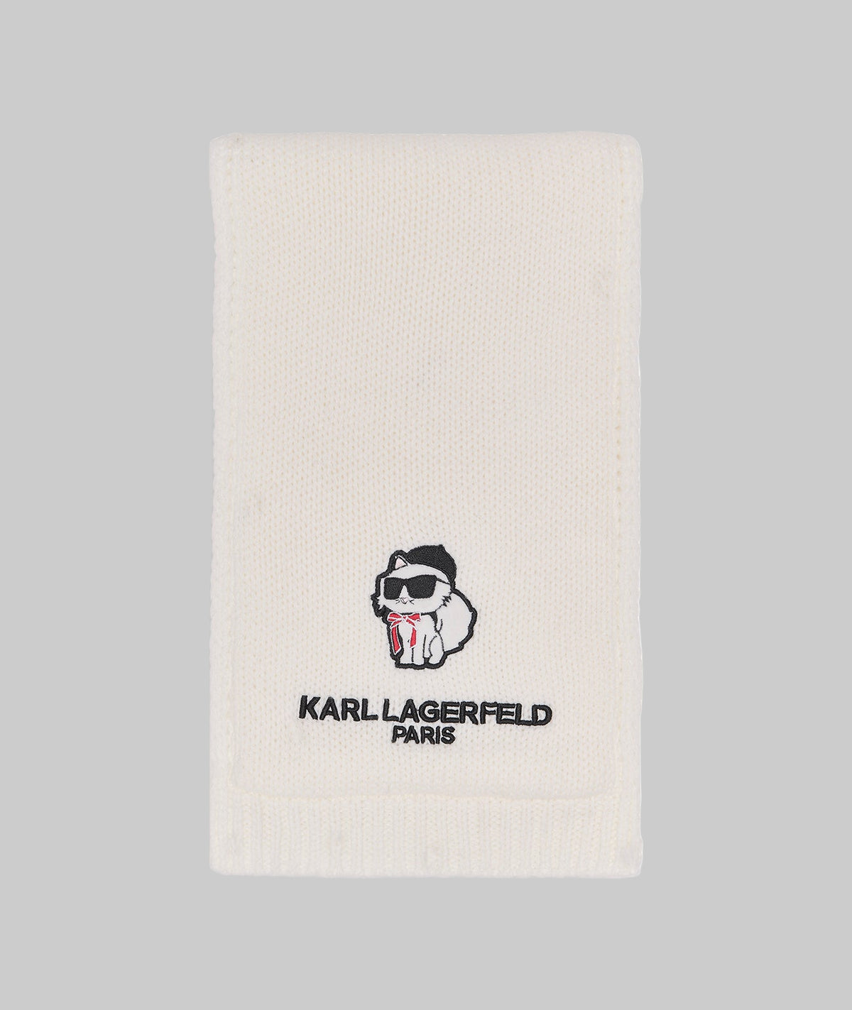 Sassy Choupette Lined Scarf | Karl Lagerfeld Paris