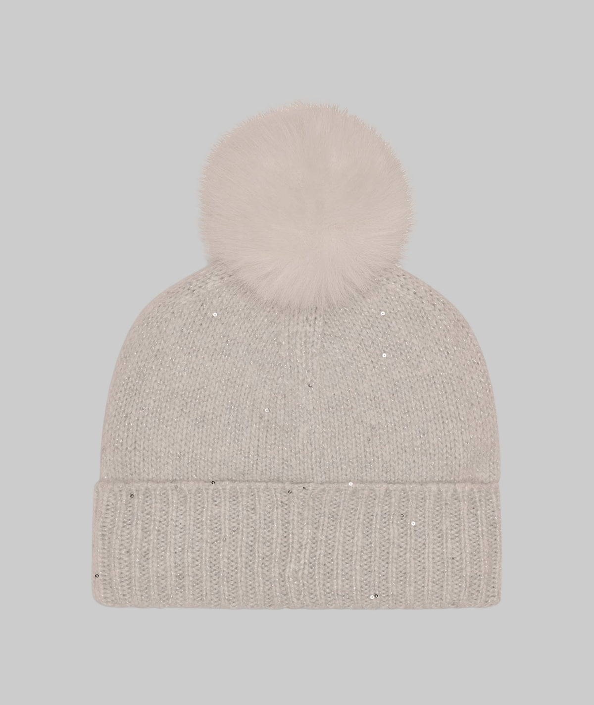 NWT Karl Lagerfeld Pom Beanie Karl Lagerfeld Paris White / Black Pom Pom | Mercari main image 2