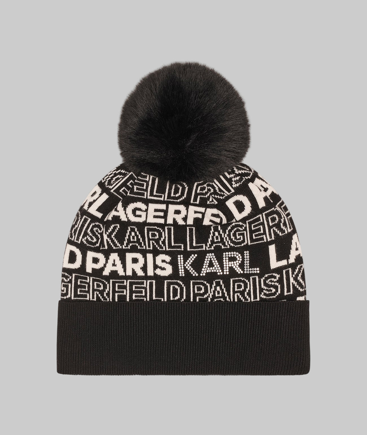 Limited edition, Karl Lagerfeld, ski hat and scarf new with tags Karl Icons Kuff Beanie | Karl Lagerfeld Paris main image 2