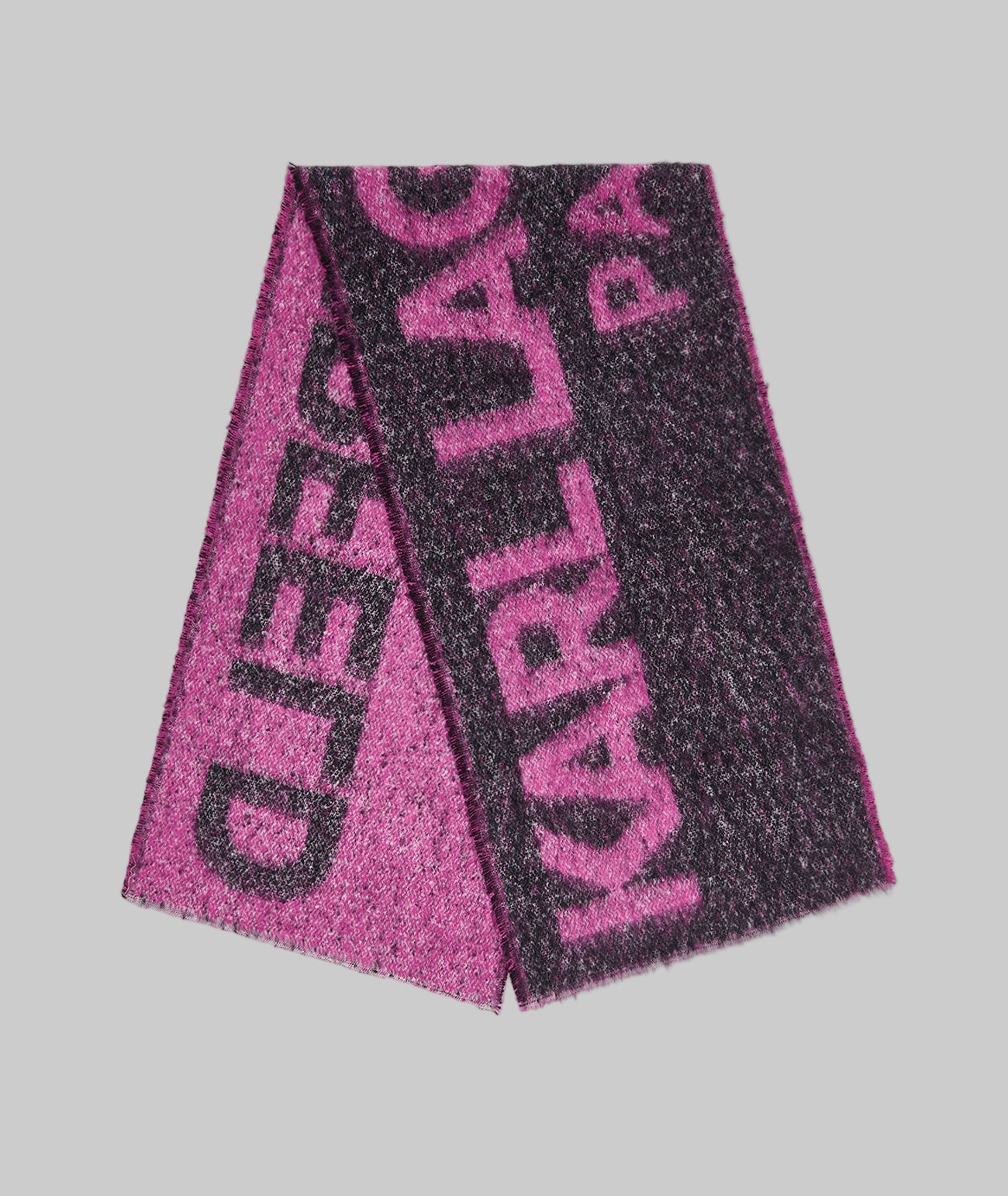 LOGO FLUFFY BLANKET SCARF View 2 LOGO FLUFFY BLANKET SCARF View 2