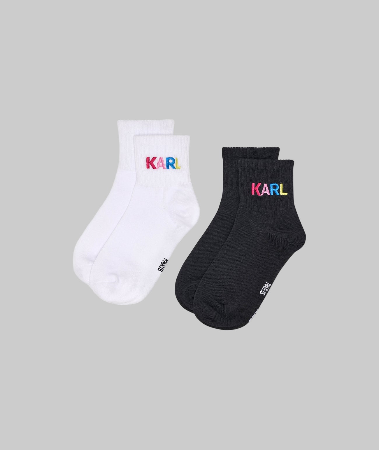 COLORFUL LOGO EMBROIDERED ANKLE SOCK 2-PACK View 1 | Products COLORFUL LOGO EMBROIDERED ANKLE SOCK 2-PACK View 1 | Products