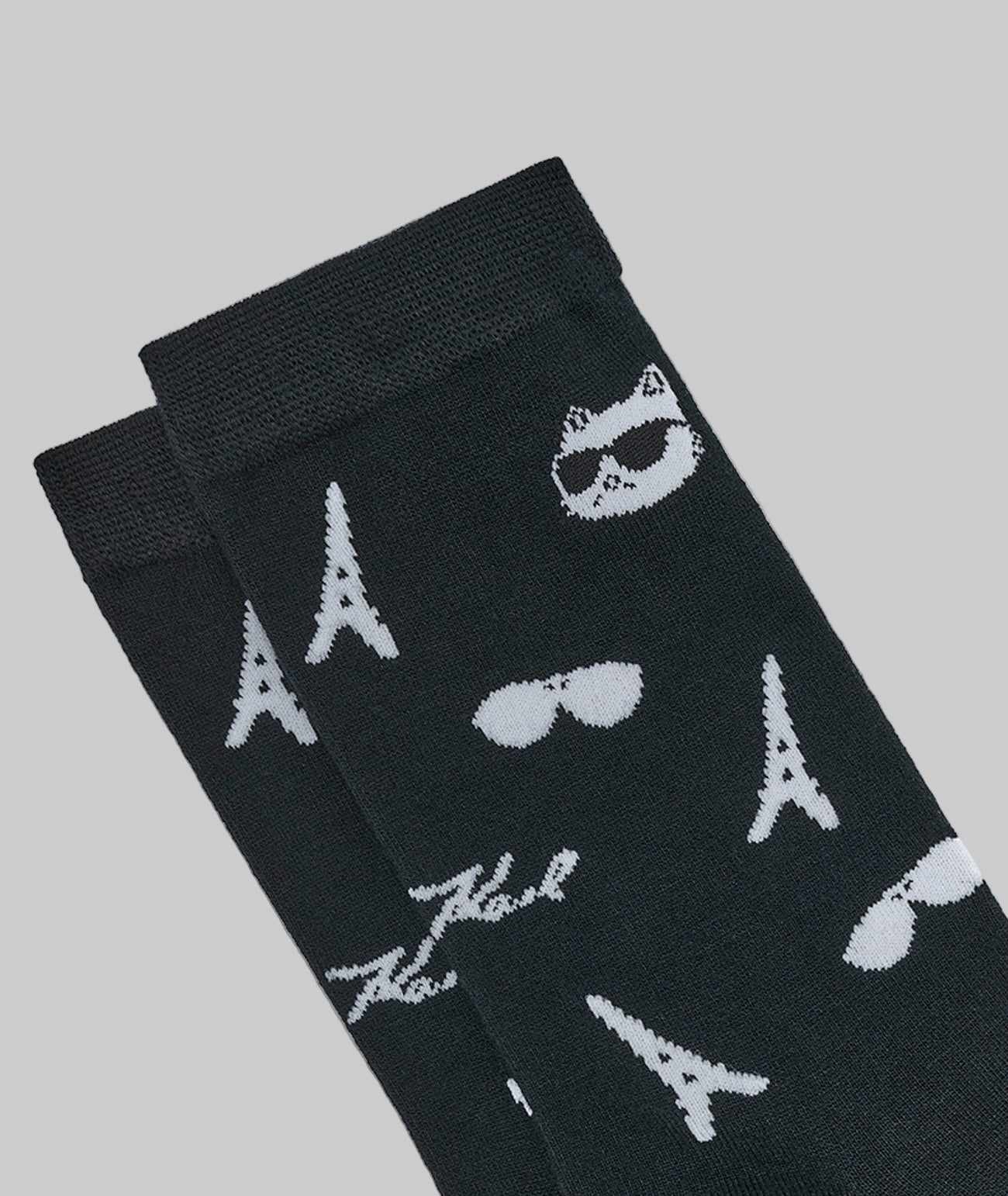 KARL ICONS CREW SOCKS 2-PACK VIEW 3 KARL ICONS CREW SOCKS 2-PACK VIEW 3