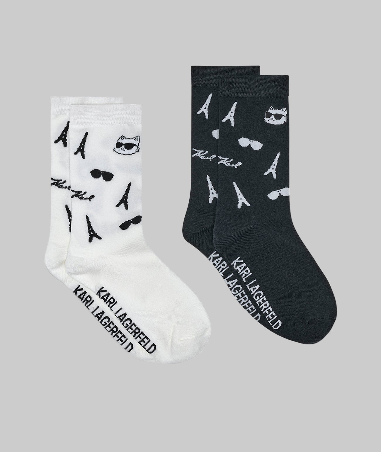 KARL ICONS CREW SOCKS 2-PACK View 1 | Products KARL ICONS CREW SOCKS 2-PACK View 1 | Products