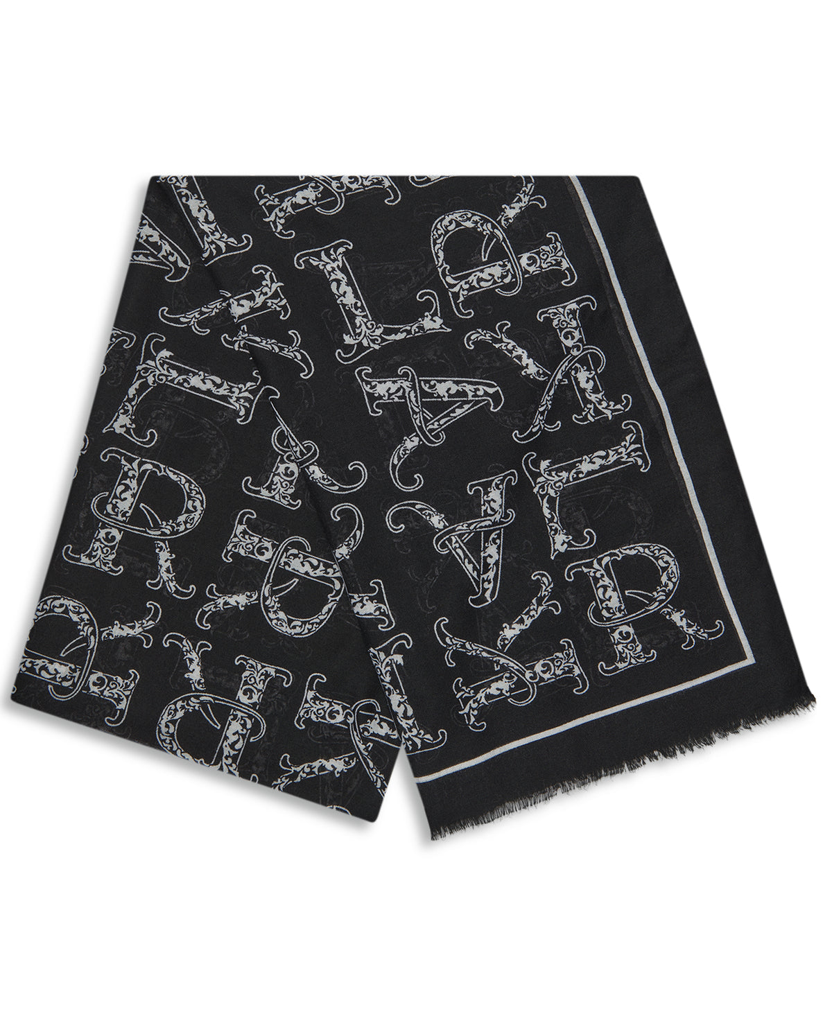 LOGO OVERSIZE WRAP SCARF View 2 | Holiday Sale LOGO OVERSIZE WRAP SCARF View 2 | Holiday Sale