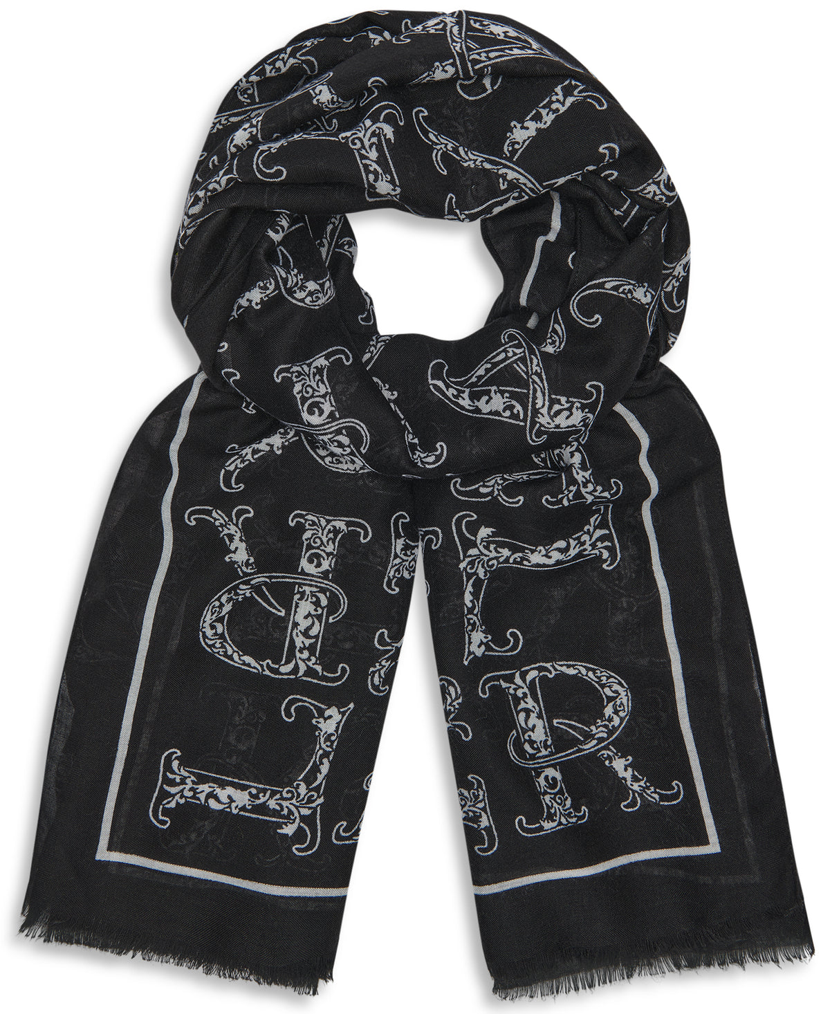 LOGO OVERSIZE WRAP SCARF View 1 | Holiday Sale LOGO OVERSIZE WRAP SCARF View 1 | Holiday Sale