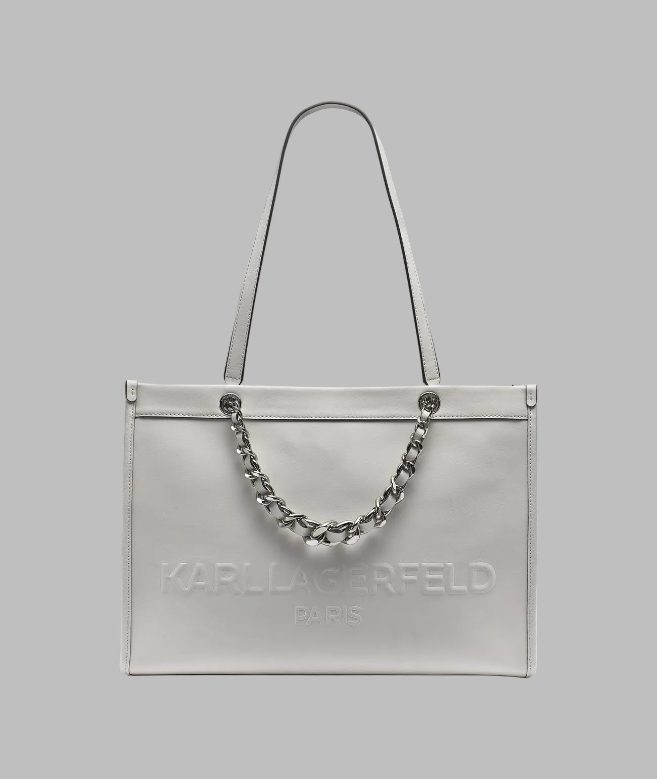 Savoie Large Leather Tote | Totes | Karl Lagerfeld Paris