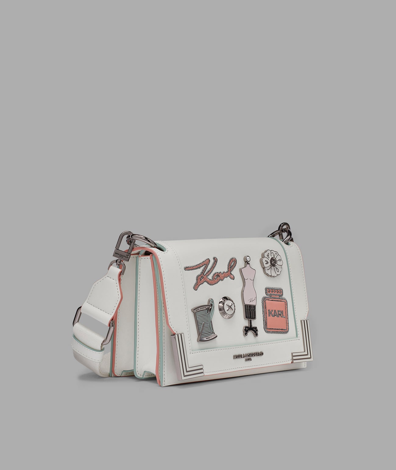 CAMILLE SHOULDER WITH OVERSIZED FASHION PINS VIEW 2 | The Handbag Edit CAMILLE SHOULDER WITH OVERSIZED FASHION PINS VIEW 2 | The Handbag Edit