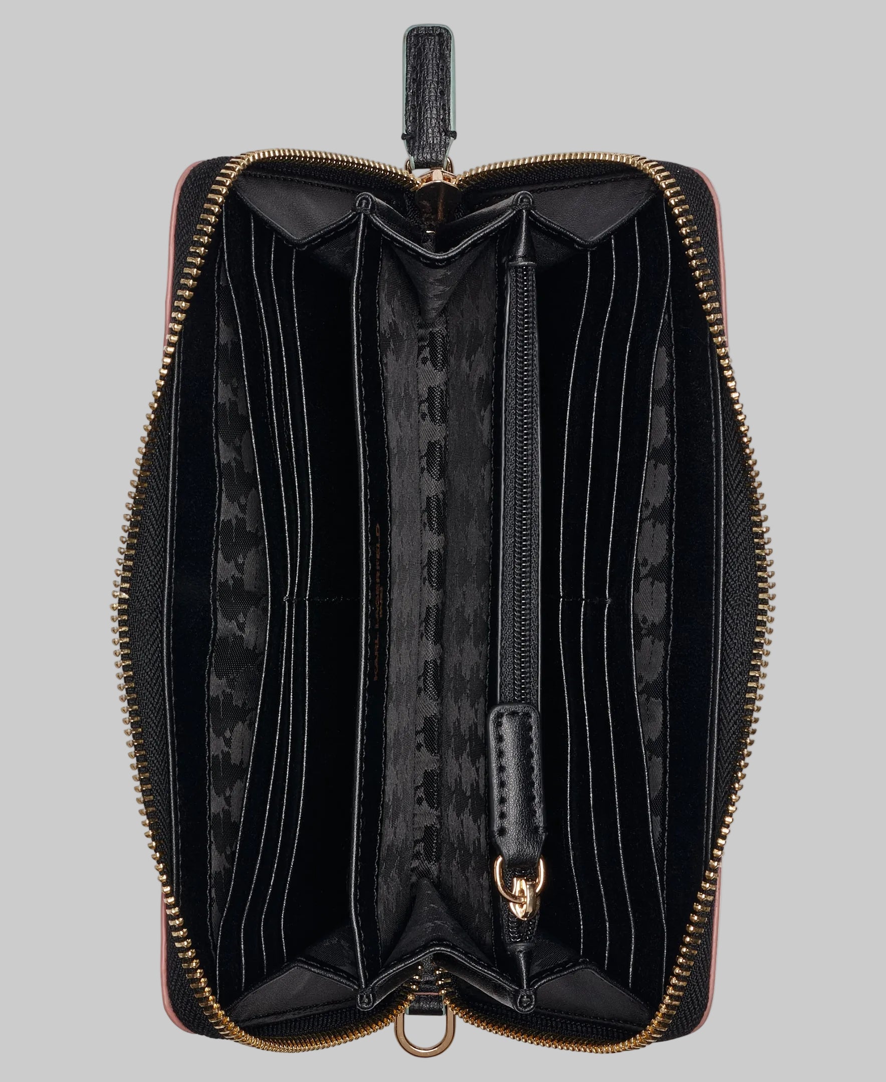 LARGE ZIP WALLET WITH PINS VIEW 4 | WOMEN'S FALL COLLECTION LARGE ZIP WALLET WITH PINS VIEW 4 | WOMEN'S FALL COLLECTION