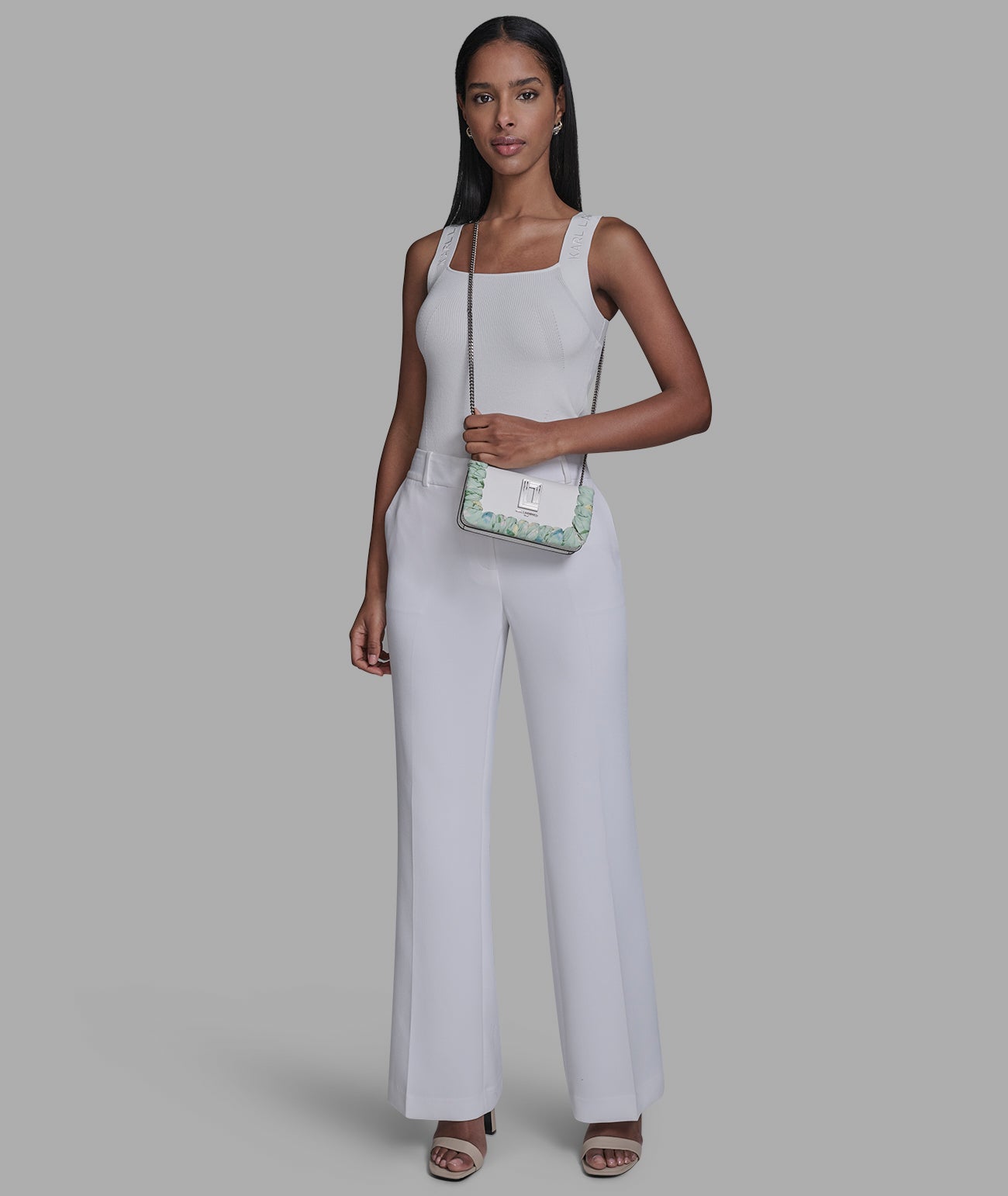 KOSETTE SHOULDER BAG WITH FLORAL SCARF VIEW 6 | Women's Shoulder Bags KOSETTE SHOULDER BAG WITH FLORAL SCARF VIEW 6 | Women's Shoulder Bags