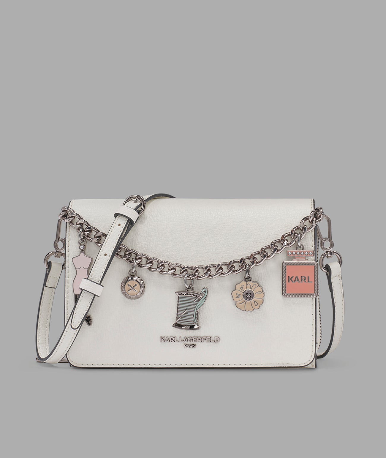Lourdes Crossbody With Fashion Chain | Crossbodies & Satchels