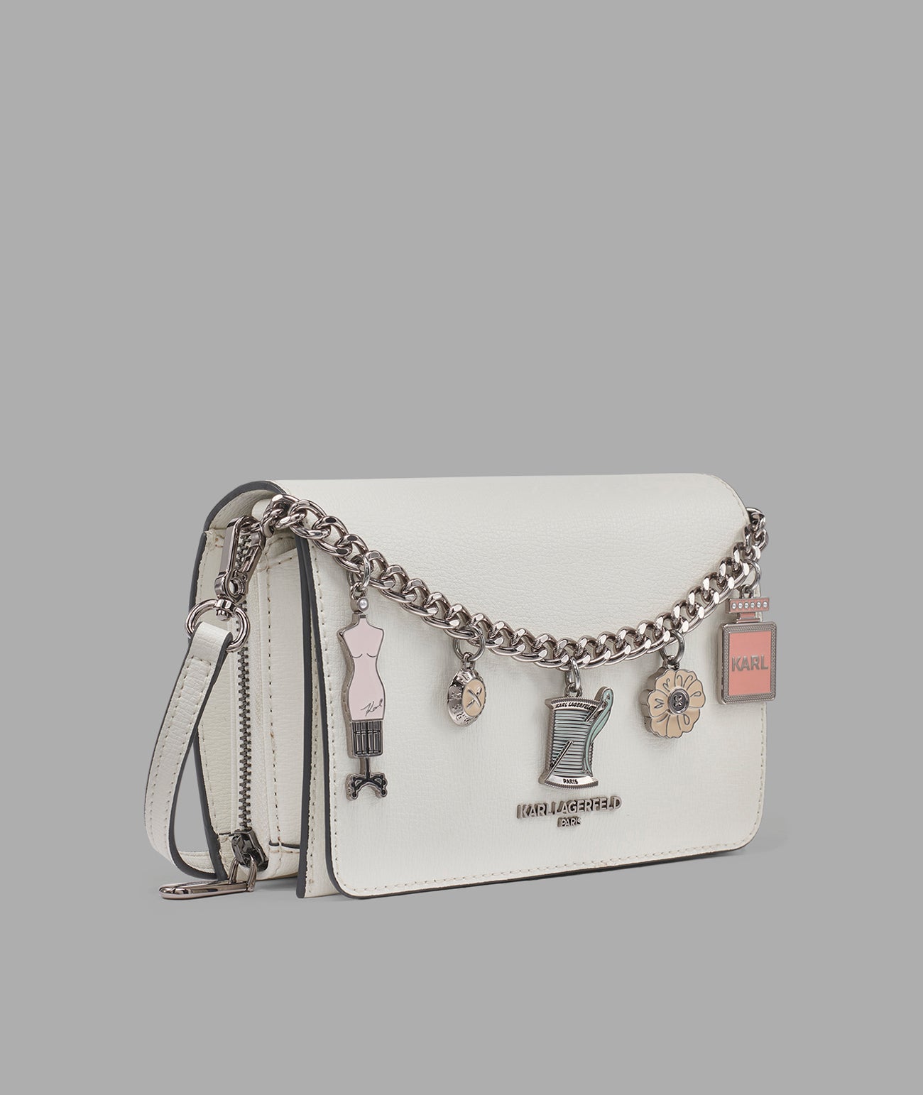 LOURDES CROSSBODY WITH FASHION CHAIN VIEW 8 | Women's Crossbody Bags LOURDES CROSSBODY WITH FASHION CHAIN VIEW 8 | Women's Crossbody Bags
