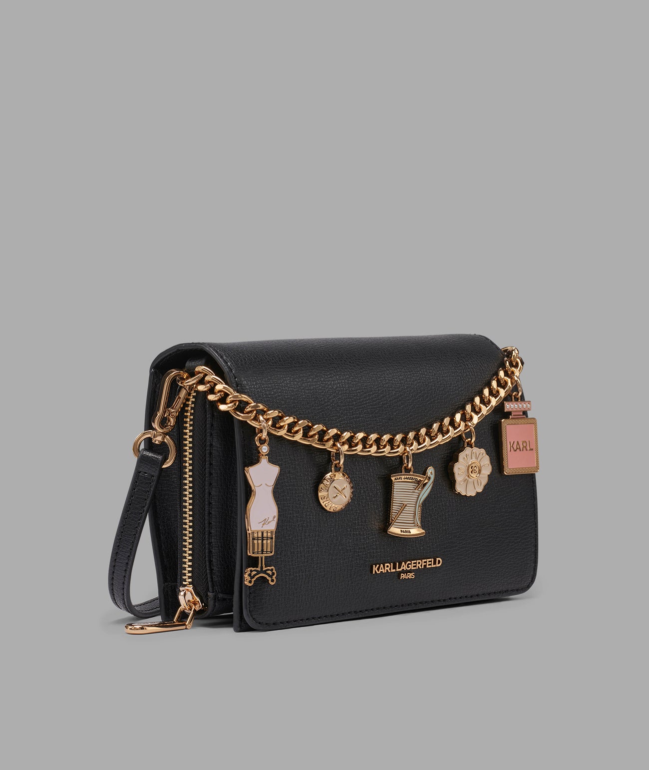 LOURDES CROSSBODY WITH FASHION CHAIN View 2 | Women's Crossbody Bags LOURDES CROSSBODY WITH FASHION CHAIN View 2 | Women's Crossbody Bags