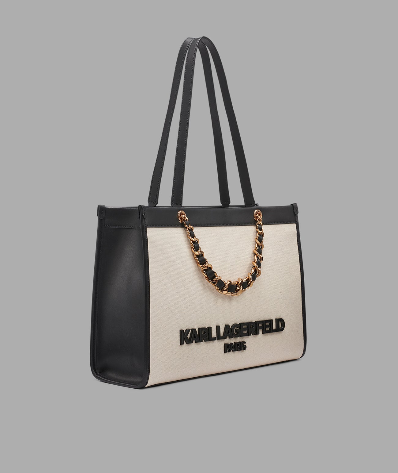 SAVOIE TOTE WITH CHAIN STRAP VIEW 3 SAVOIE TOTE WITH CHAIN STRAP VIEW 3