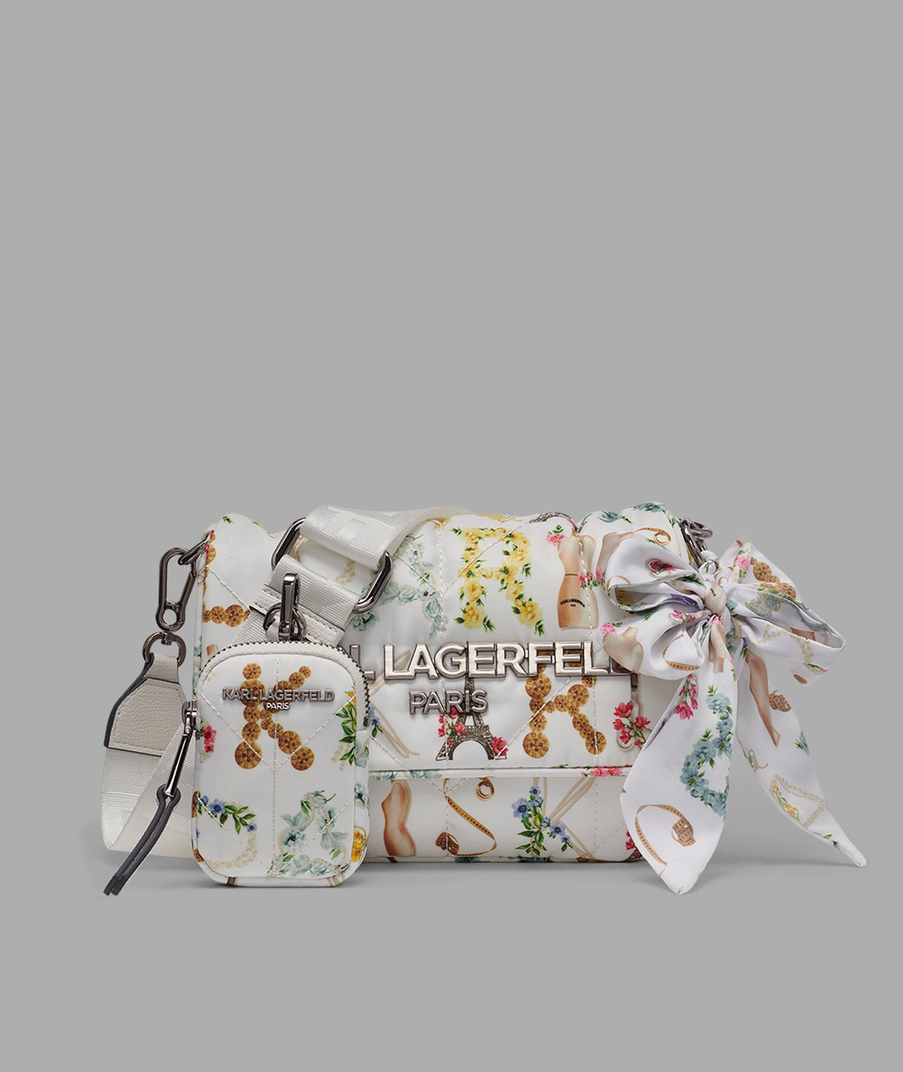 Voyage Logo Crossbody With Bow | Crossbodies & Satchels | Karl