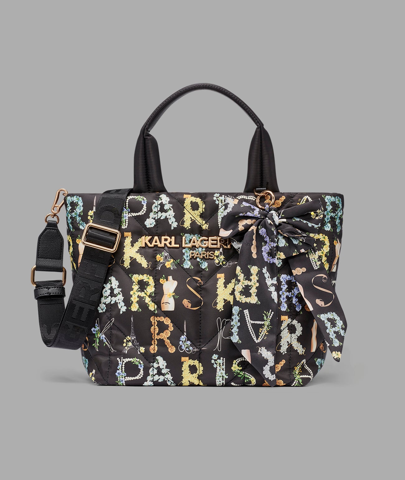 VOYAGE NYLON TOTE WITH BOW View 1 | Women's Totes VOYAGE NYLON TOTE WITH BOW View 1 | Women's Totes