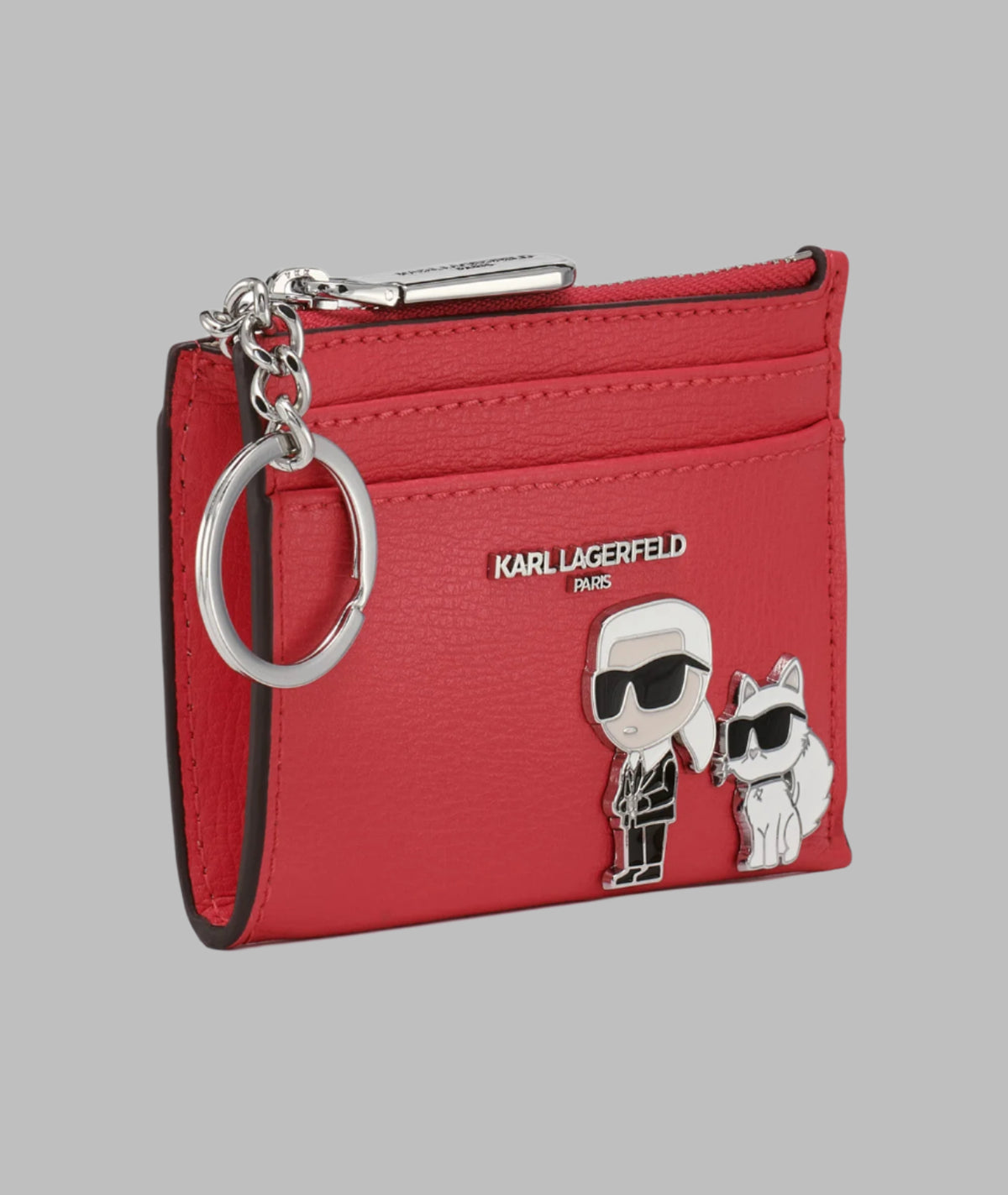 Price Karl Lagerfeld Portemonnaie Pink Card Case Duo Euro Pin Karl
