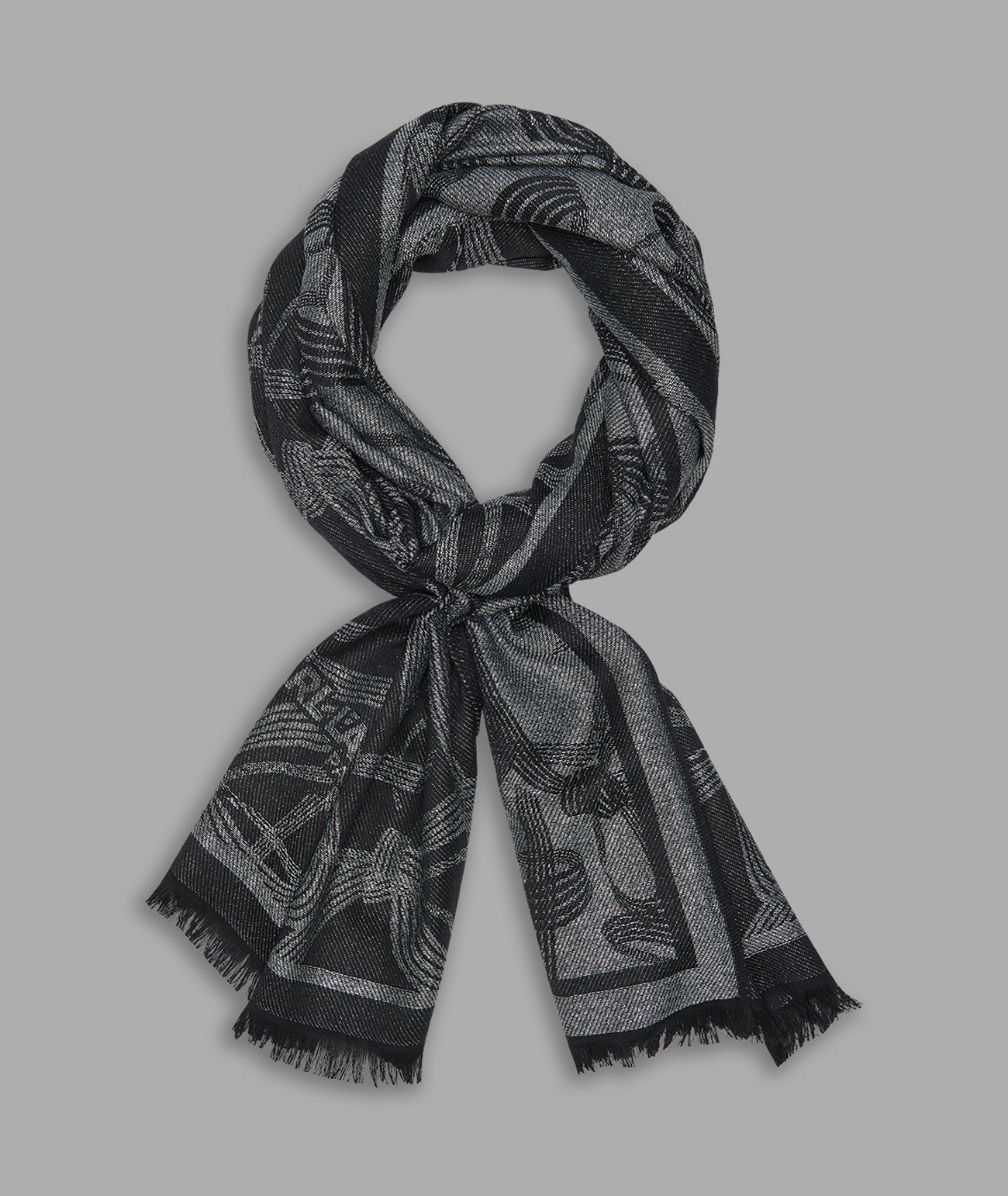 METALLIC BOW SCARF View 1 | Women's Scarves METALLIC BOW SCARF View 1 | Women's Scarves