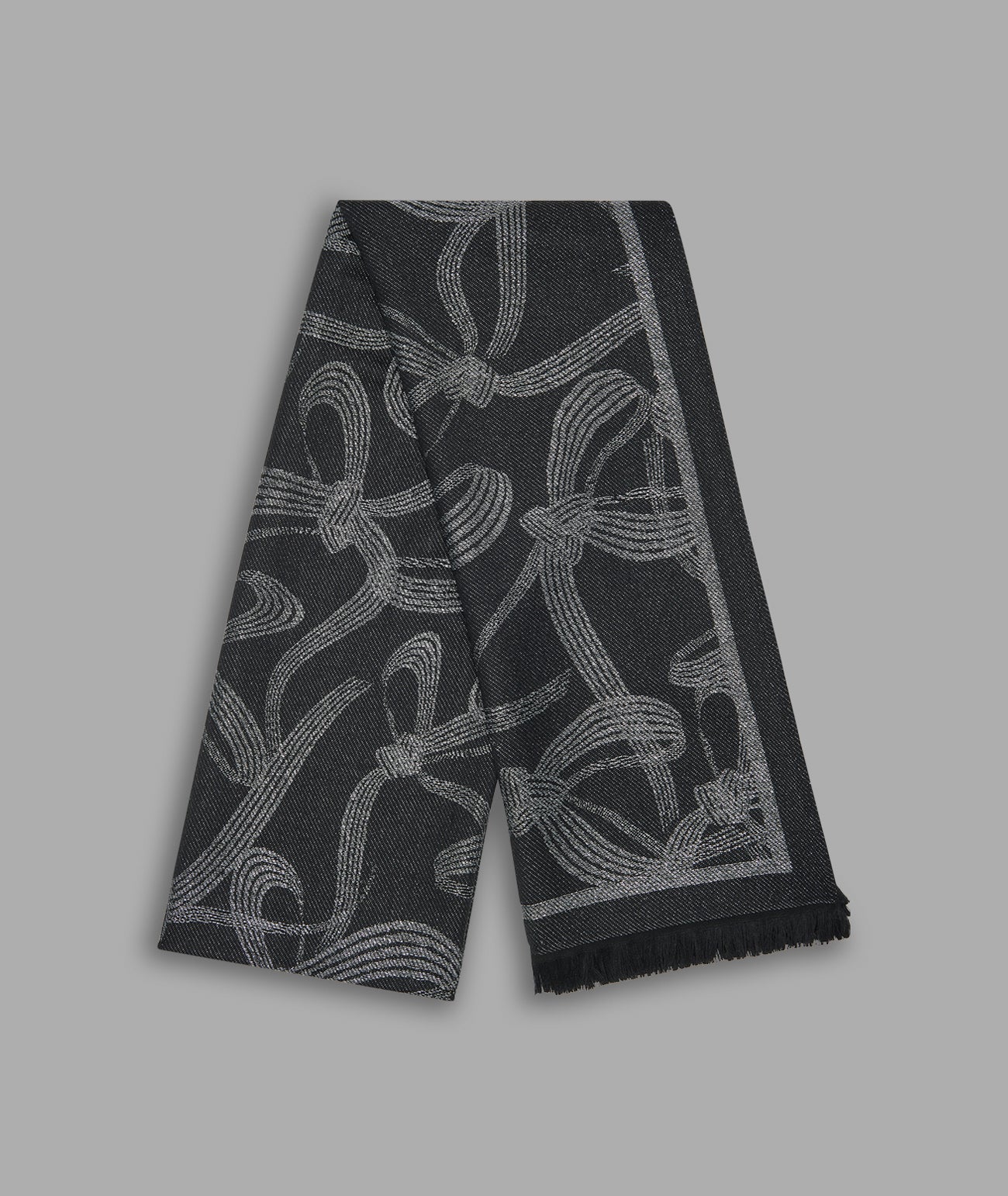 METALLIC BOW SCARF View 2 | Women's Scarves METALLIC BOW SCARF View 2 | Women's Scarves