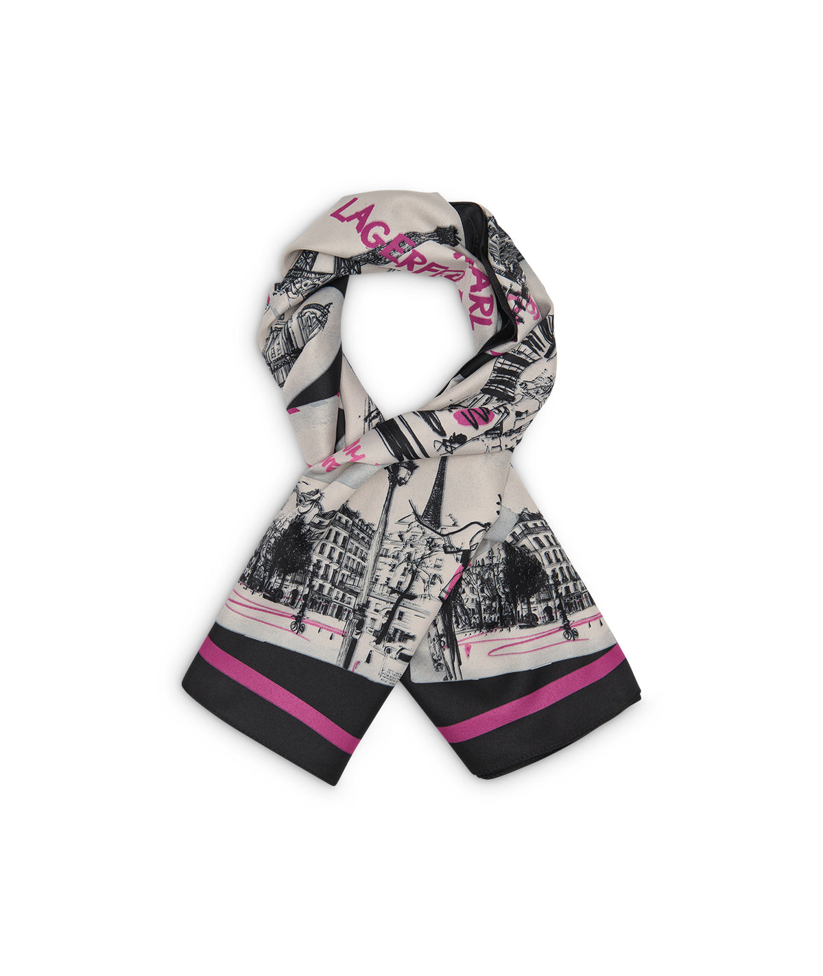 PARIS POSTCARD TWILL SQUARE SCARF View 1 | Holiday Sale PARIS POSTCARD TWILL SQUARE SCARF View 1 | Holiday Sale