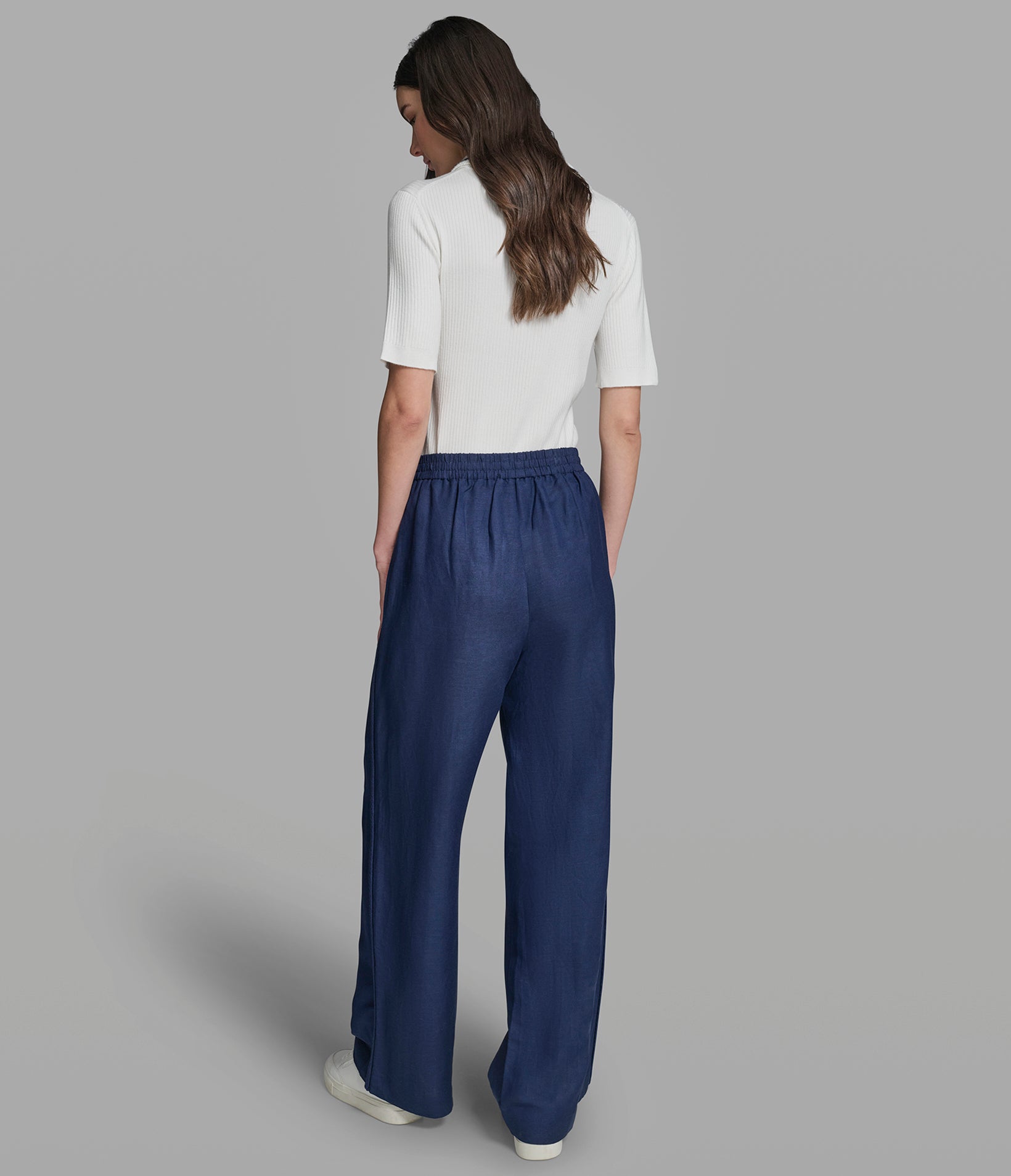 LINEN DRAWSTRING PANT VIEW 5 | New Arrivals LINEN DRAWSTRING PANT VIEW 5 | New Arrivals