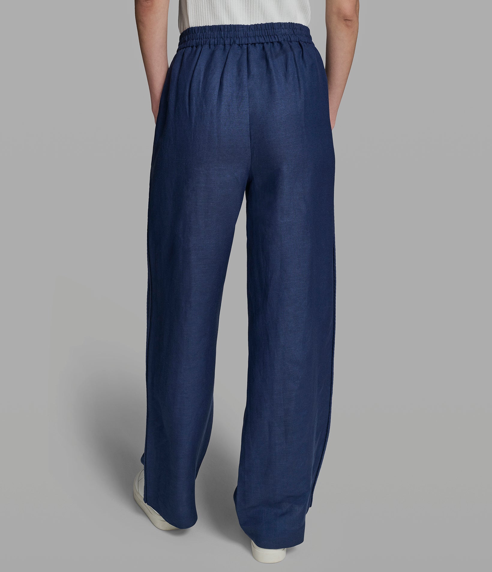 LINEN DRAWSTRING PANT VIEW 3 | New Arrivals LINEN DRAWSTRING PANT VIEW 3 | New Arrivals