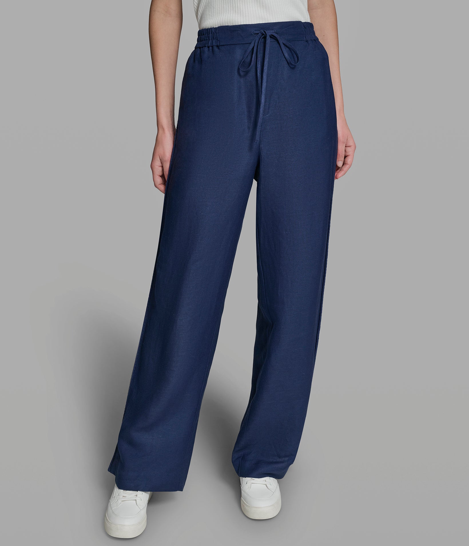 LINEN DRAWSTRING PANT VIEW 4 | New Arrivals LINEN DRAWSTRING PANT VIEW 4 | New Arrivals