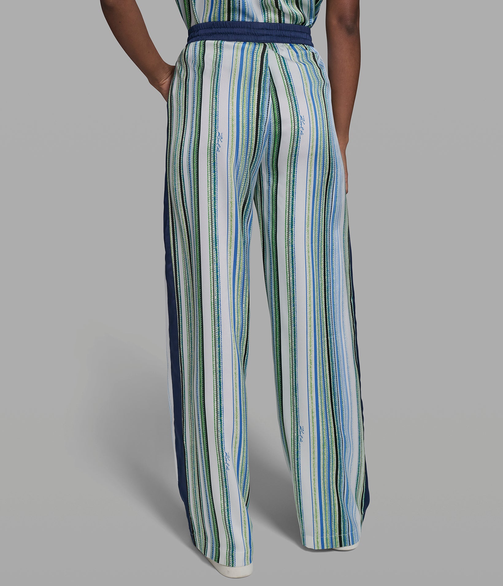 STRIPED DRAWSTRING SOFT PANT VIEW 4 | Women's Pants & Skirts STRIPED DRAWSTRING SOFT PANT VIEW 4 | Women's Pants & Skirts