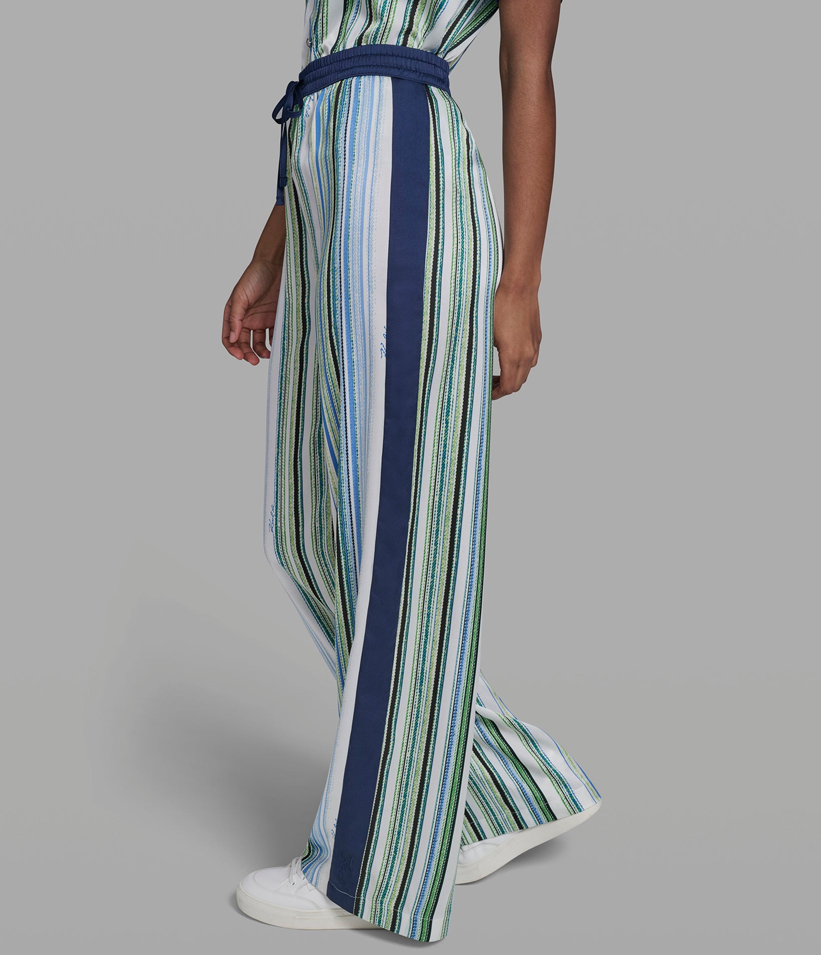 STRIPED DRAWSTRING SOFT PANT View 2 | Women's Pants & Skirts STRIPED DRAWSTRING SOFT PANT View 2 | Women's Pants & Skirts