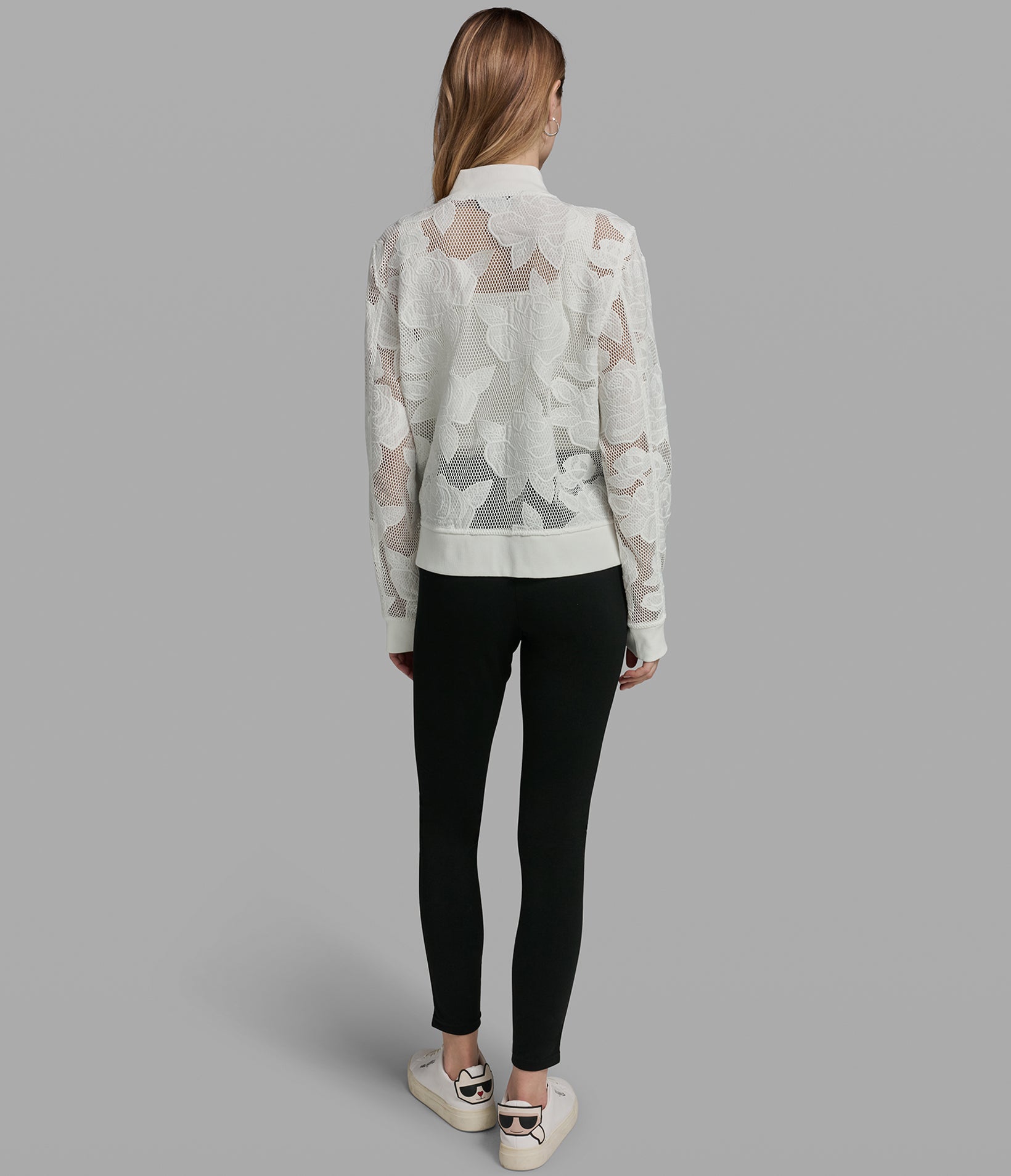FLORAL LACE JACKET VIEW 5 FLORAL LACE JACKET VIEW 5