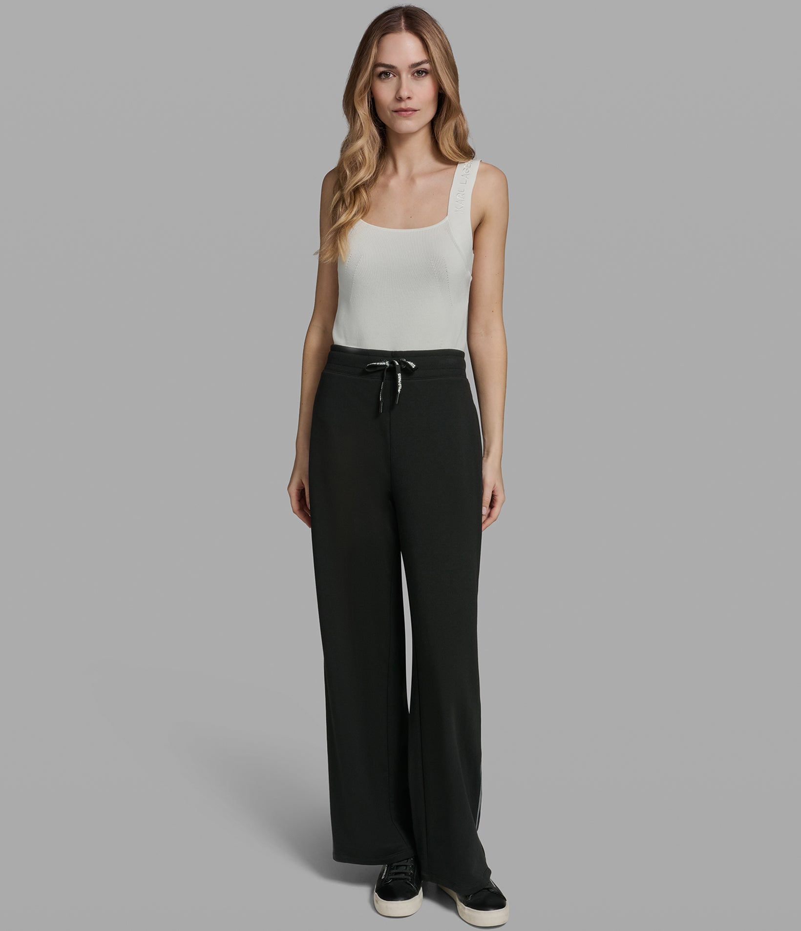 LOGO STRIPE WIDE LEG PANT VIEW 4 | Women's Pants & Skirts LOGO STRIPE WIDE LEG PANT VIEW 4 | Women's Pants & Skirts