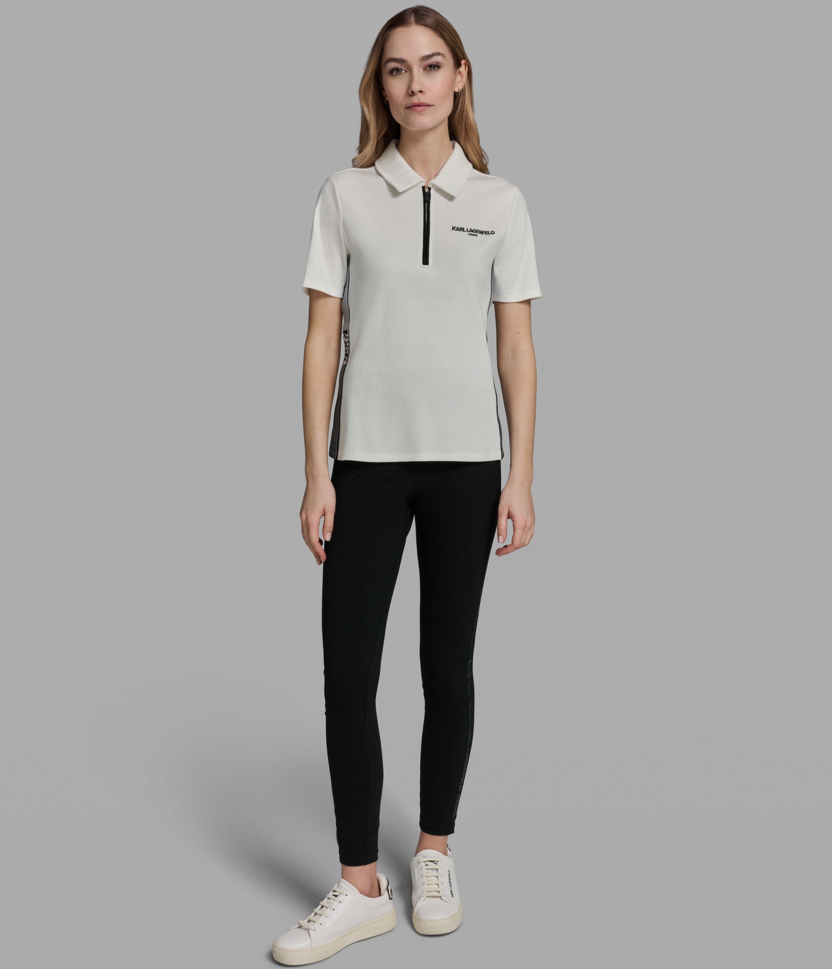 LOGO TAPE KNIT POLO VIEW 4 LOGO TAPE KNIT POLO VIEW 4