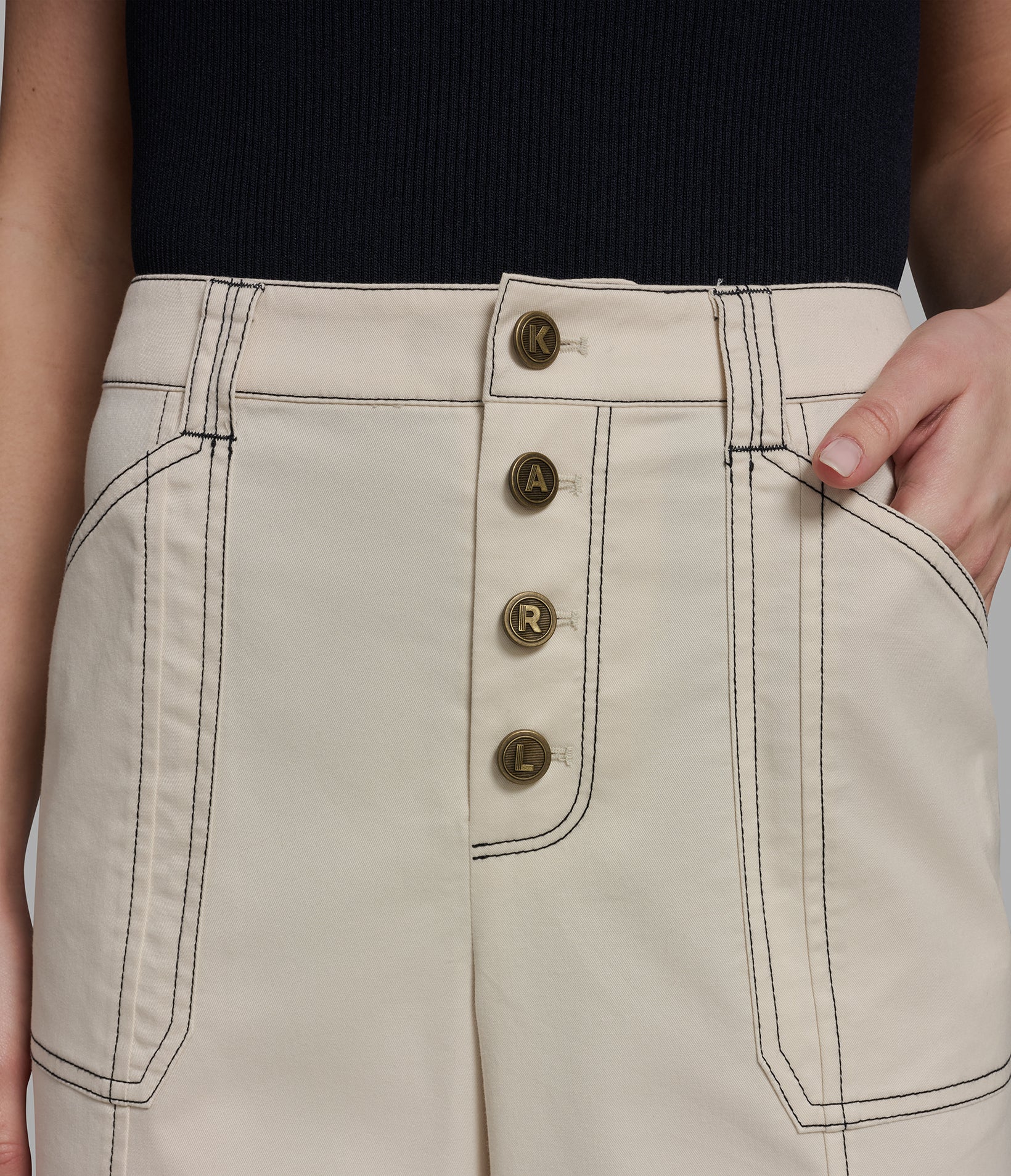 STITCH TRIM PANT VIEW 6 STITCH TRIM PANT VIEW 6