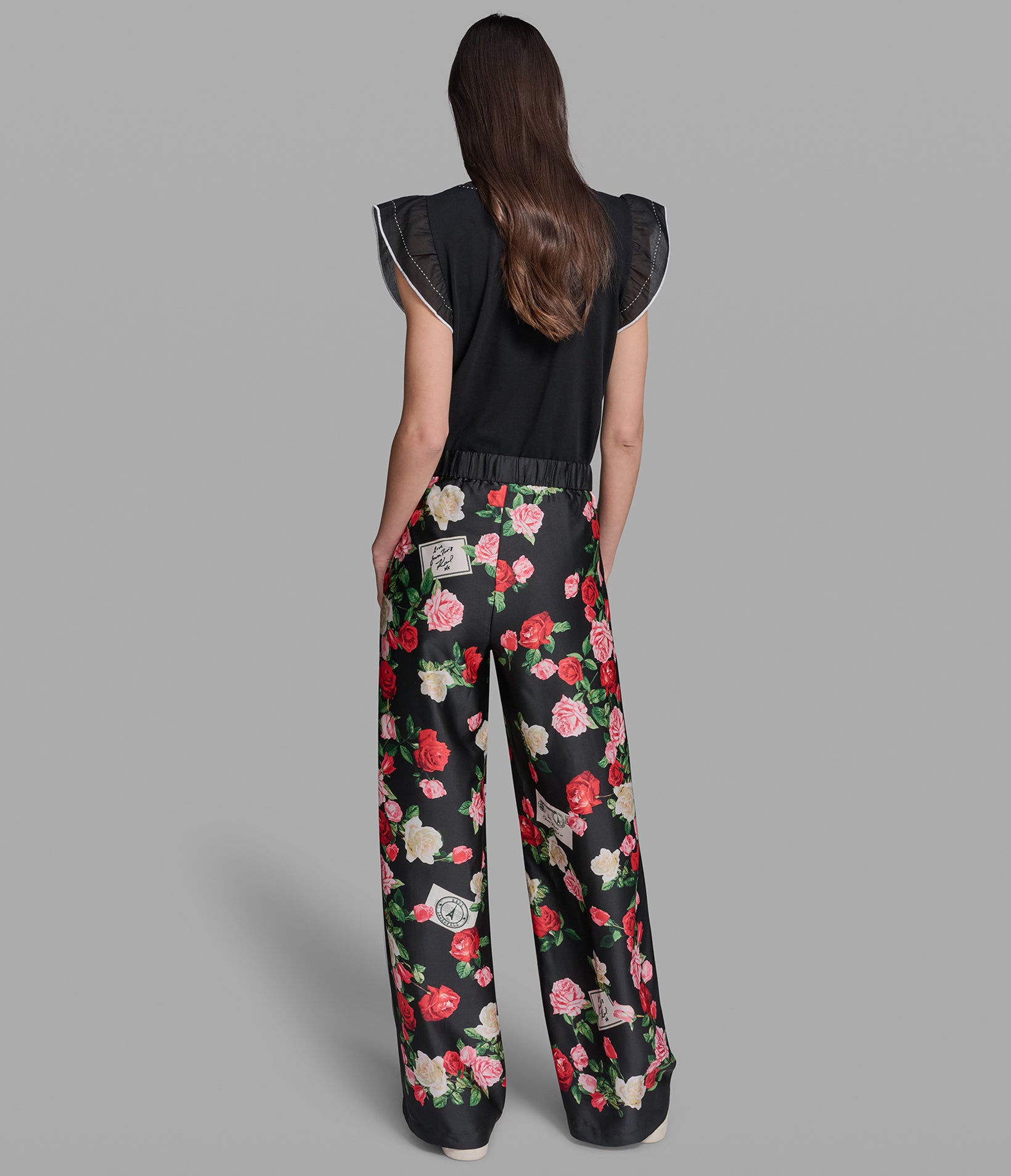 FLORAL PRINT SOFT PANT VIEW 5 | Women's Sale FLORAL PRINT SOFT PANT VIEW 5 | Women's Sale