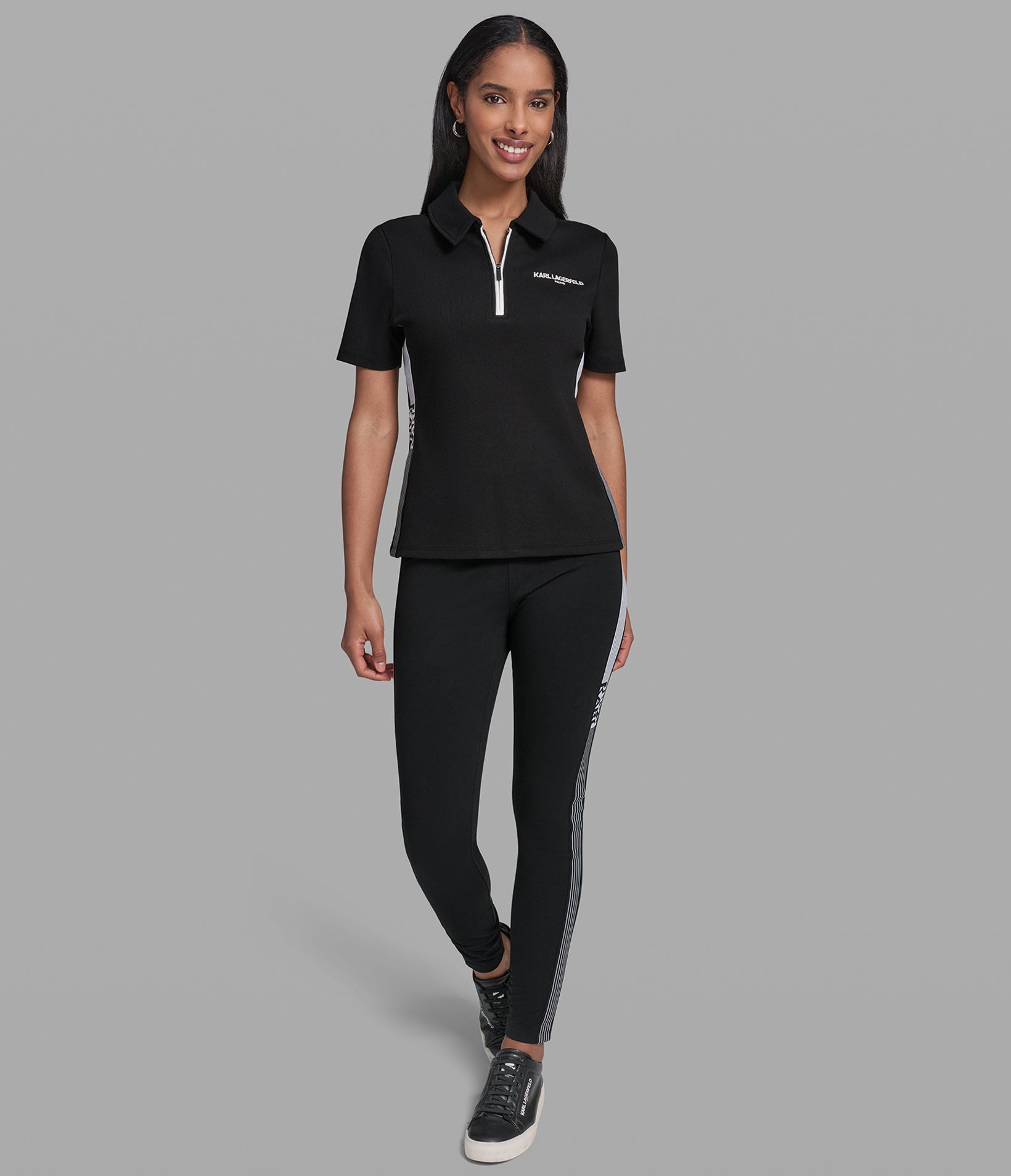 SHORT SLEEVE KNIT ZIP UP POLO VIEW 4 | Holiday Sale SHORT SLEEVE KNIT ZIP UP POLO VIEW 4 | Holiday Sale