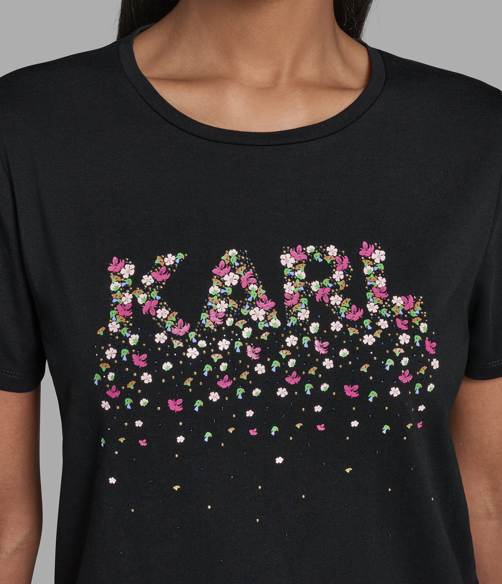 FLORAL KARL LOGO TEE VIEW 6 | Holiday Sale FLORAL KARL LOGO TEE VIEW 6 | Holiday Sale