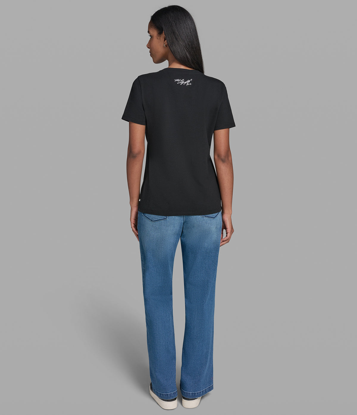PARIS HEART CRYSTAL GRAPHIC TEE VIEW 5 PARIS HEART CRYSTAL GRAPHIC TEE VIEW 5