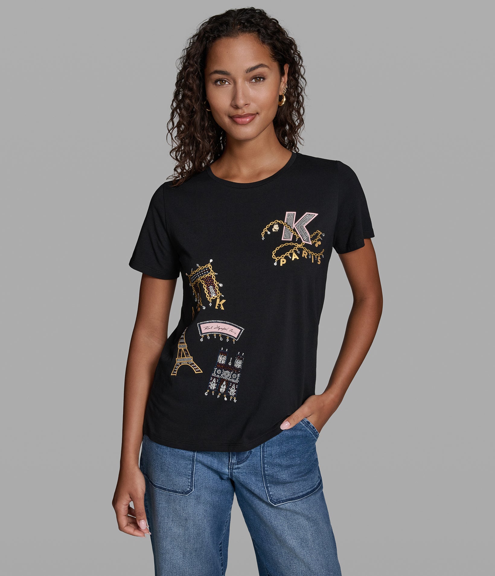 KARL PARIS ICONS TEE VIEW 1 KARL PARIS ICONS TEE VIEW 1