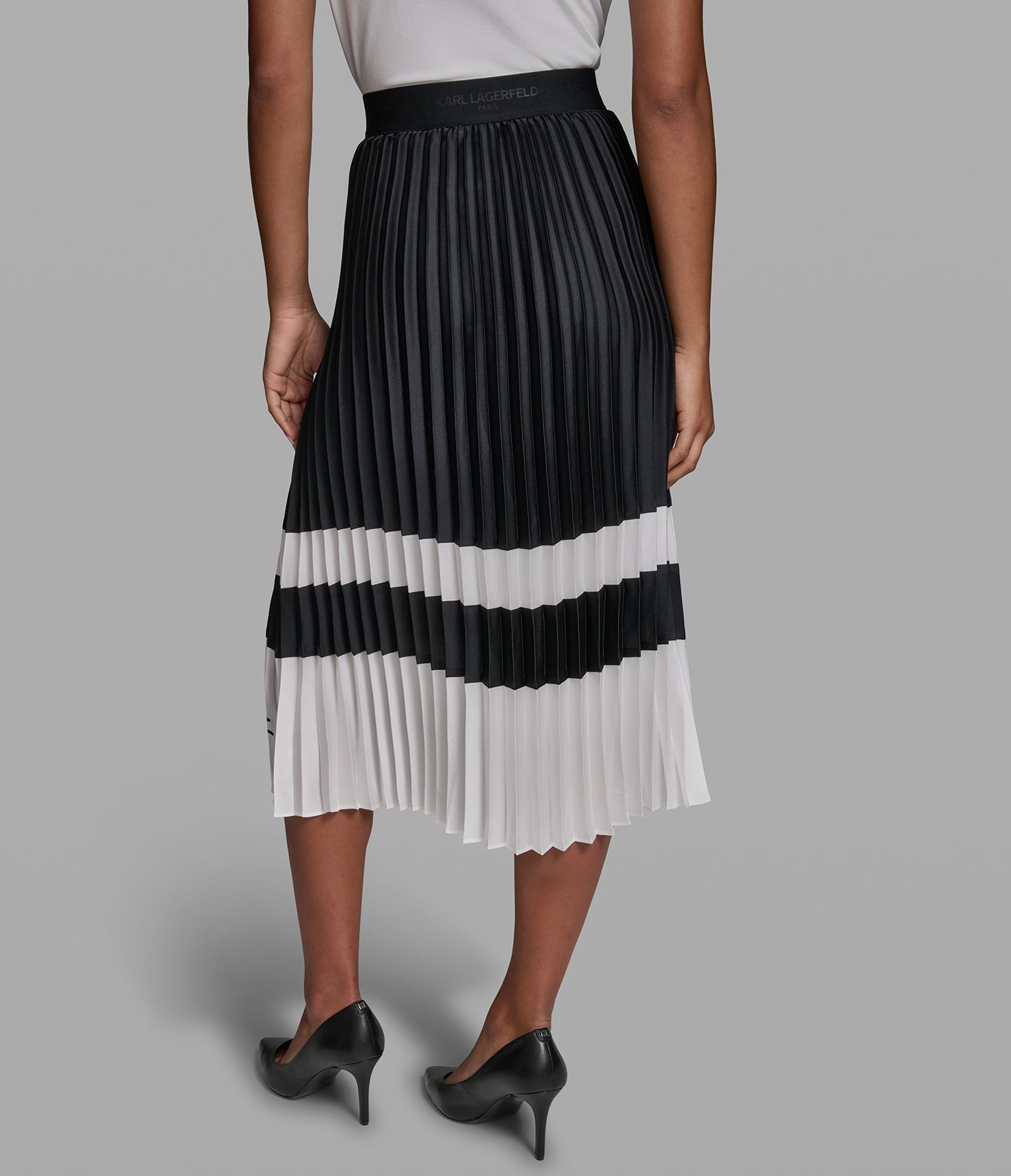 COLORBLOCK PLEATED MIDI SKIRT VIEW 4 | Women's Clothing COLORBLOCK PLEATED MIDI SKIRT VIEW 4 | Women's Clothing